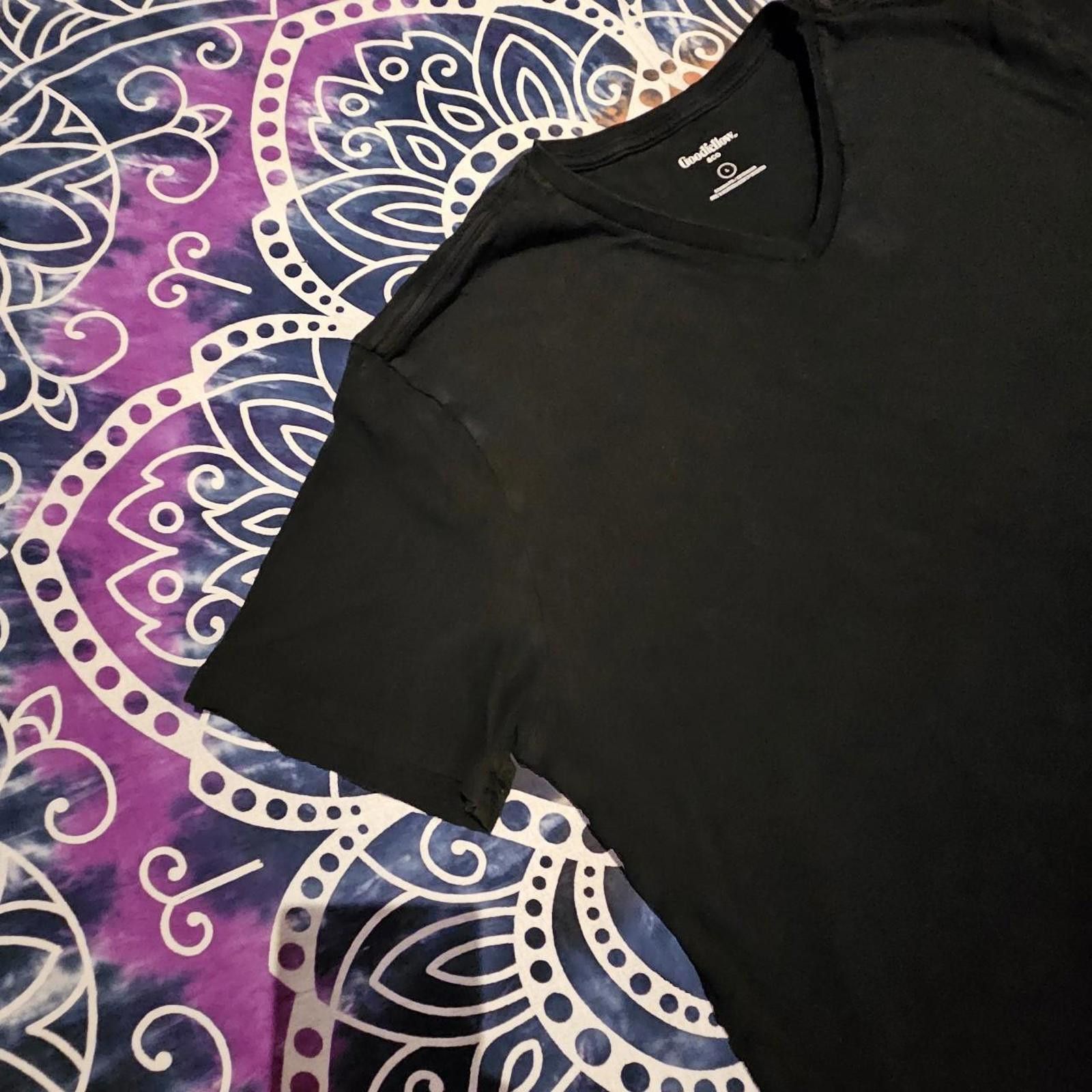 Designer Goodfellow & Co. Men's Black Tshirt Size US L / EU 52-54 / 3 - 2 Thumbnail