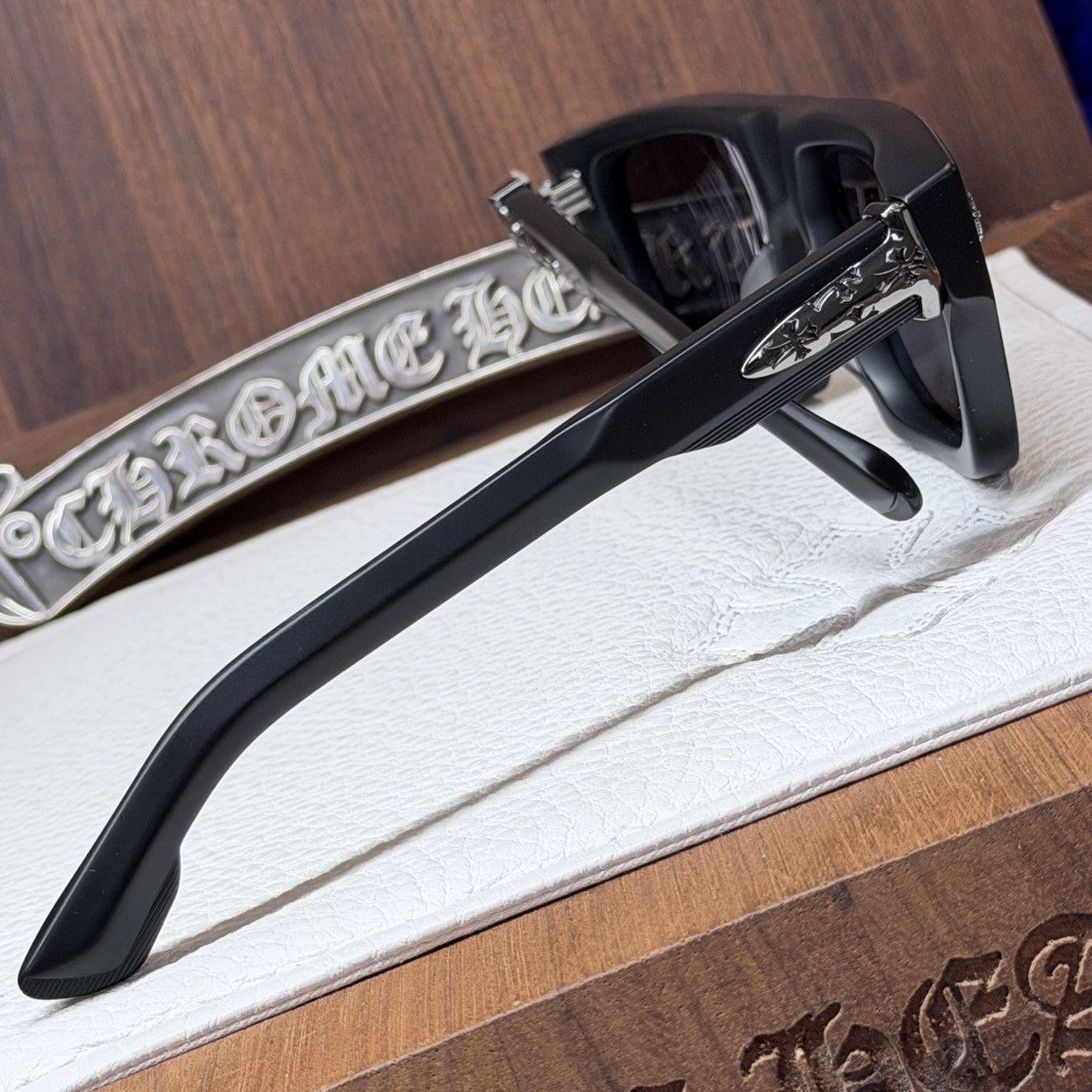 Chrome Hearts Chrome Hearts CHARISMADICK Sunglasses Size ONE SIZE - 9 Thumbnail