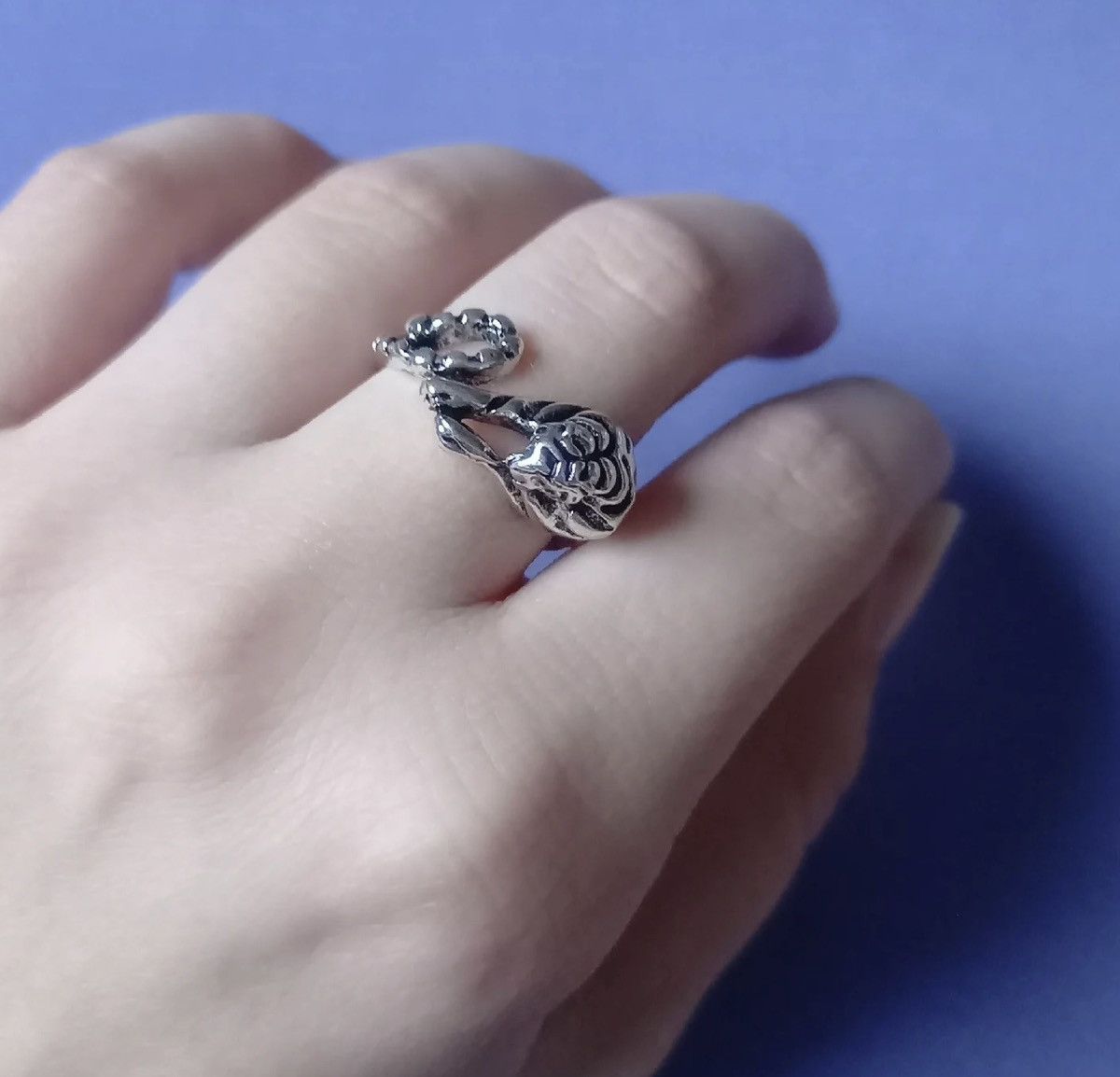 Jewelry × Vintage Ferocious Tiger Ring 🐅 Size ONE SIZE - 4 Thumbnail