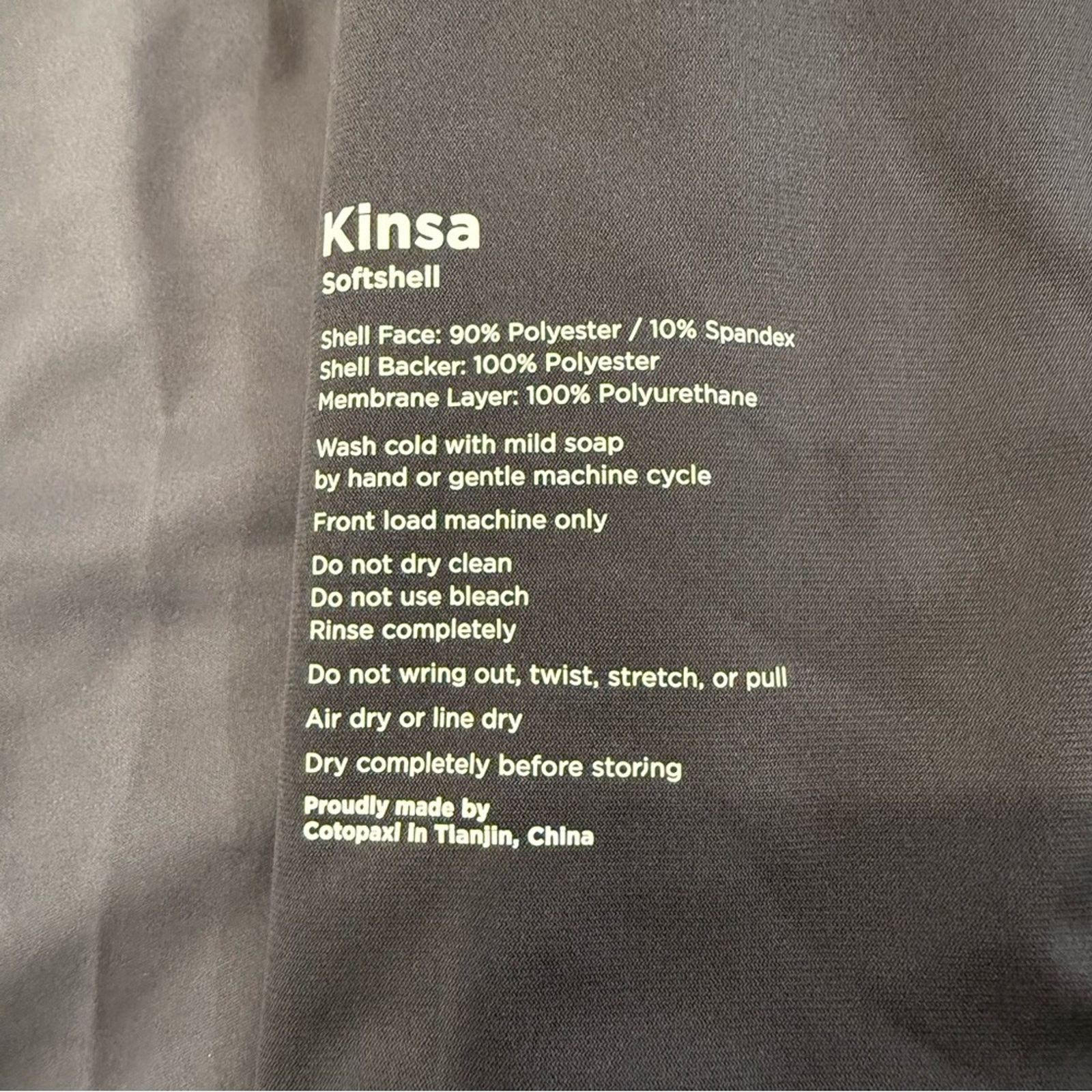 Cotopaxi Cotopaxi NWOT Kinsa Softshell Jacket Unisex Mens Small Size US S / EU 44-46 / 1 - 6 Thumbnail