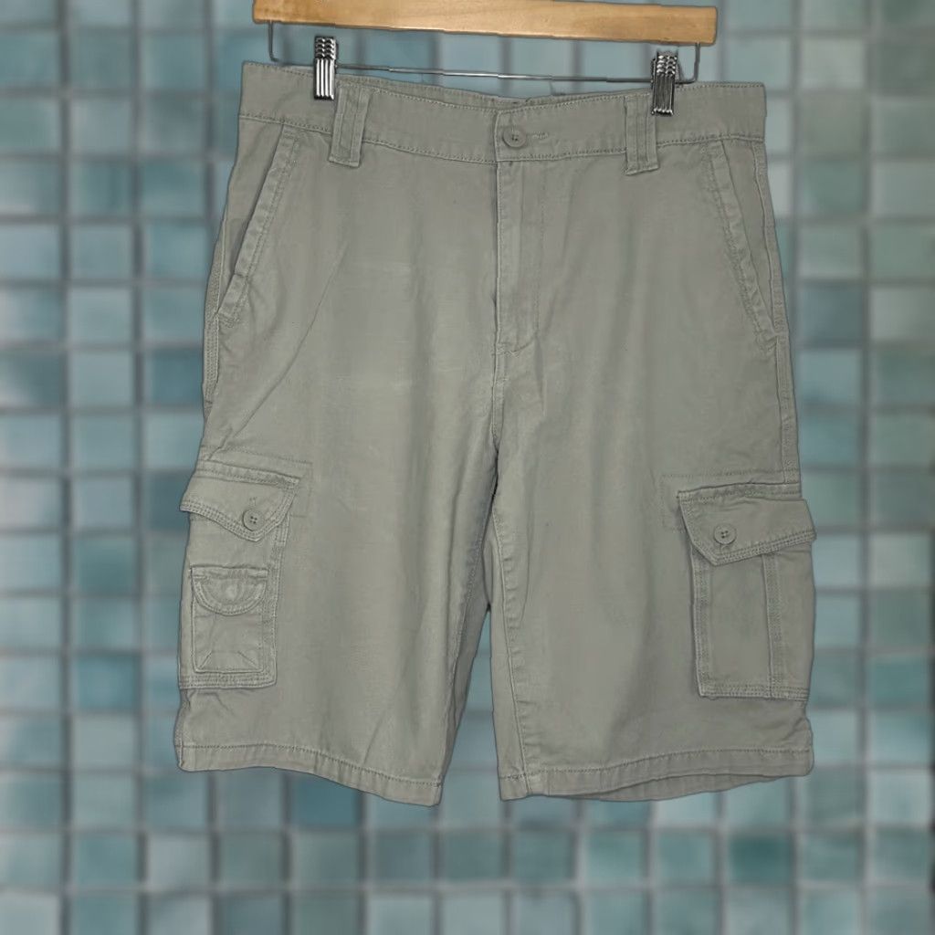 Vintage Ecko Unltd Shorts Mens 32 Gray Cargo Utility Casual Outdoor Cotton Size US 32 / EU 48 - 1 Thumbnail