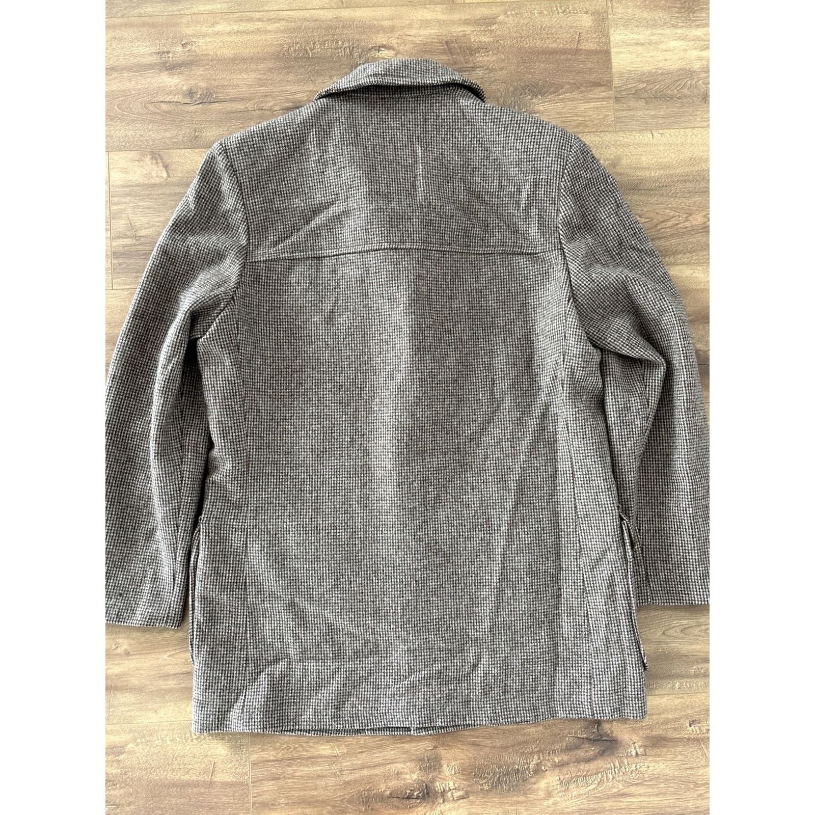 Pendleton VINTAGE Pendleton Wool Jacket Mens 44 Brown 100% Virgin Wool Bomber USA Originals Shirt? Size US S / EU 44-46 / 1 - 6 Thumbnail