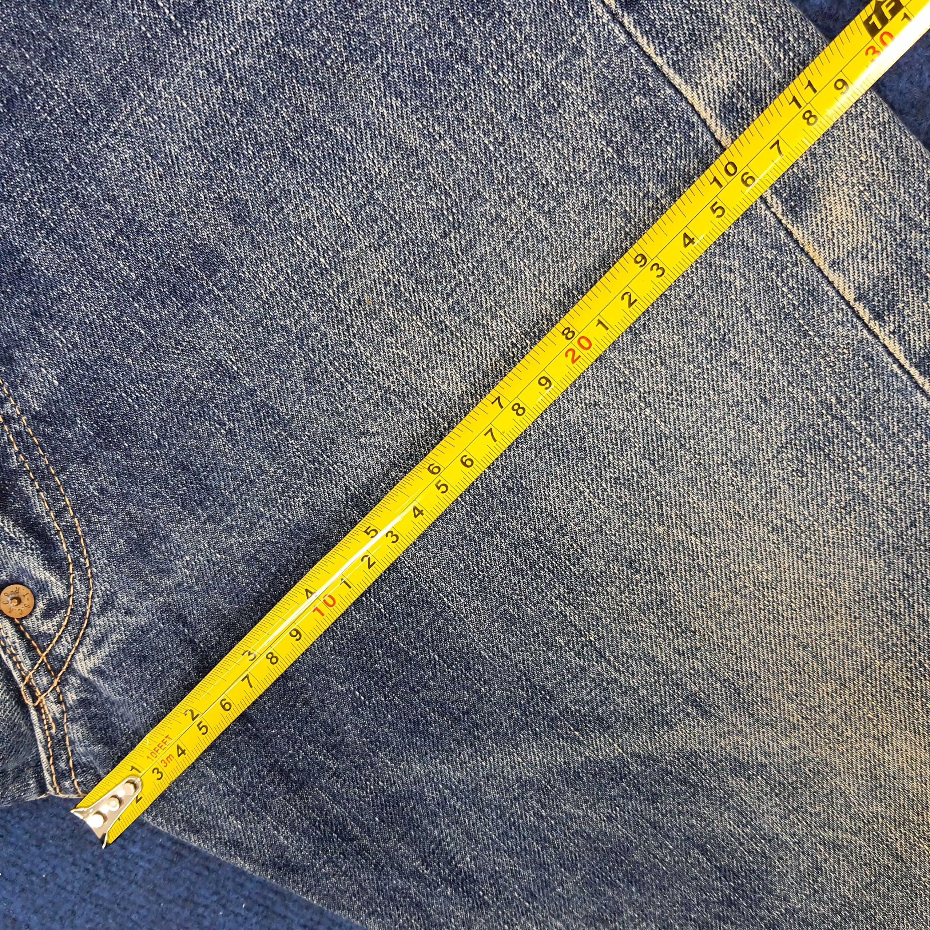 Japanese Brand × Vintage Vintage Evisu Salvadge Japan Brand Custom Daicock Jeans Size US 26 / EU 42 - 12 Thumbnail