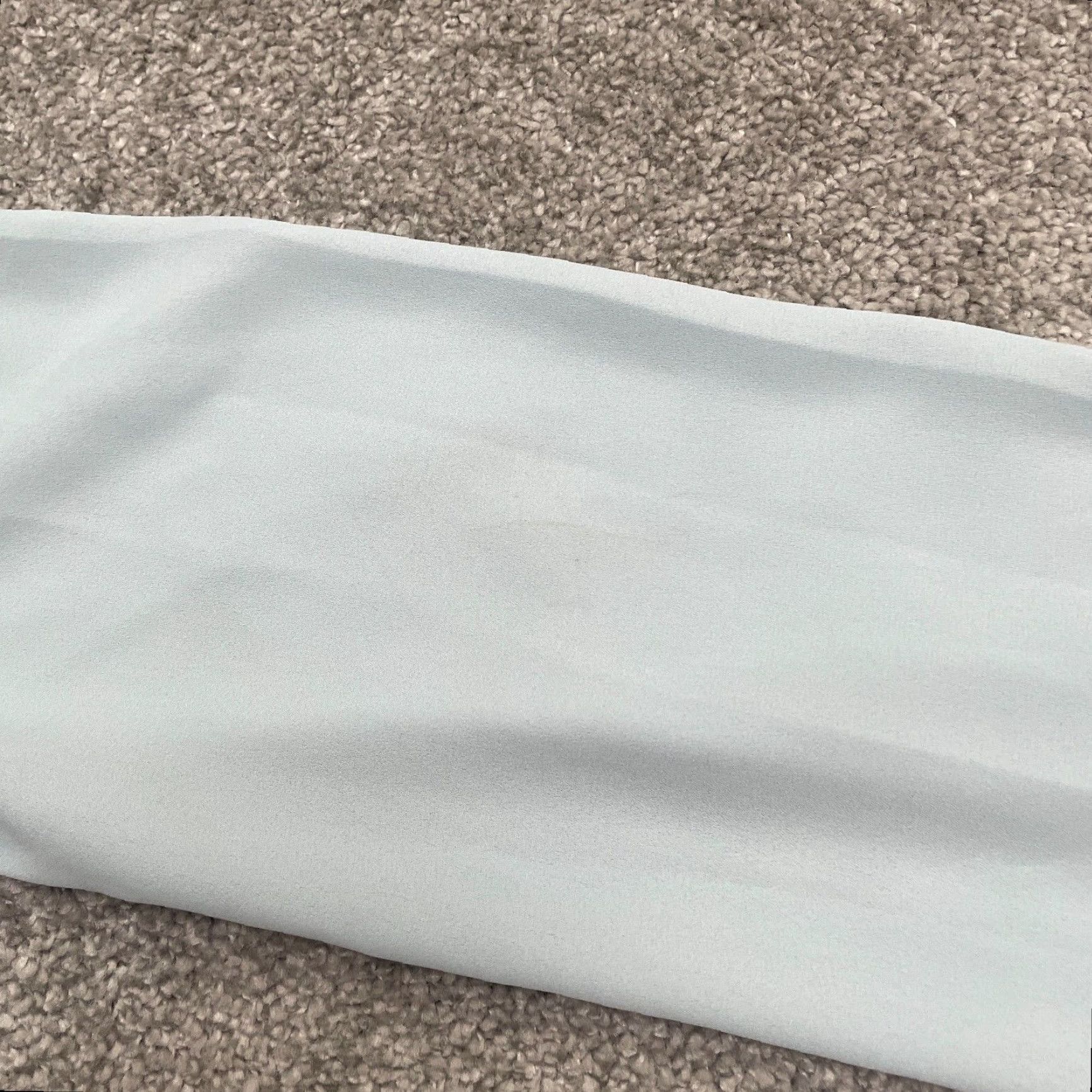 J.Crew J.Crew Blouse Womens S Light Blue Long Sleeve Chiffon Button Up Neck Tie Work Size S / US 4 / IT 40 - 7 Thumbnail