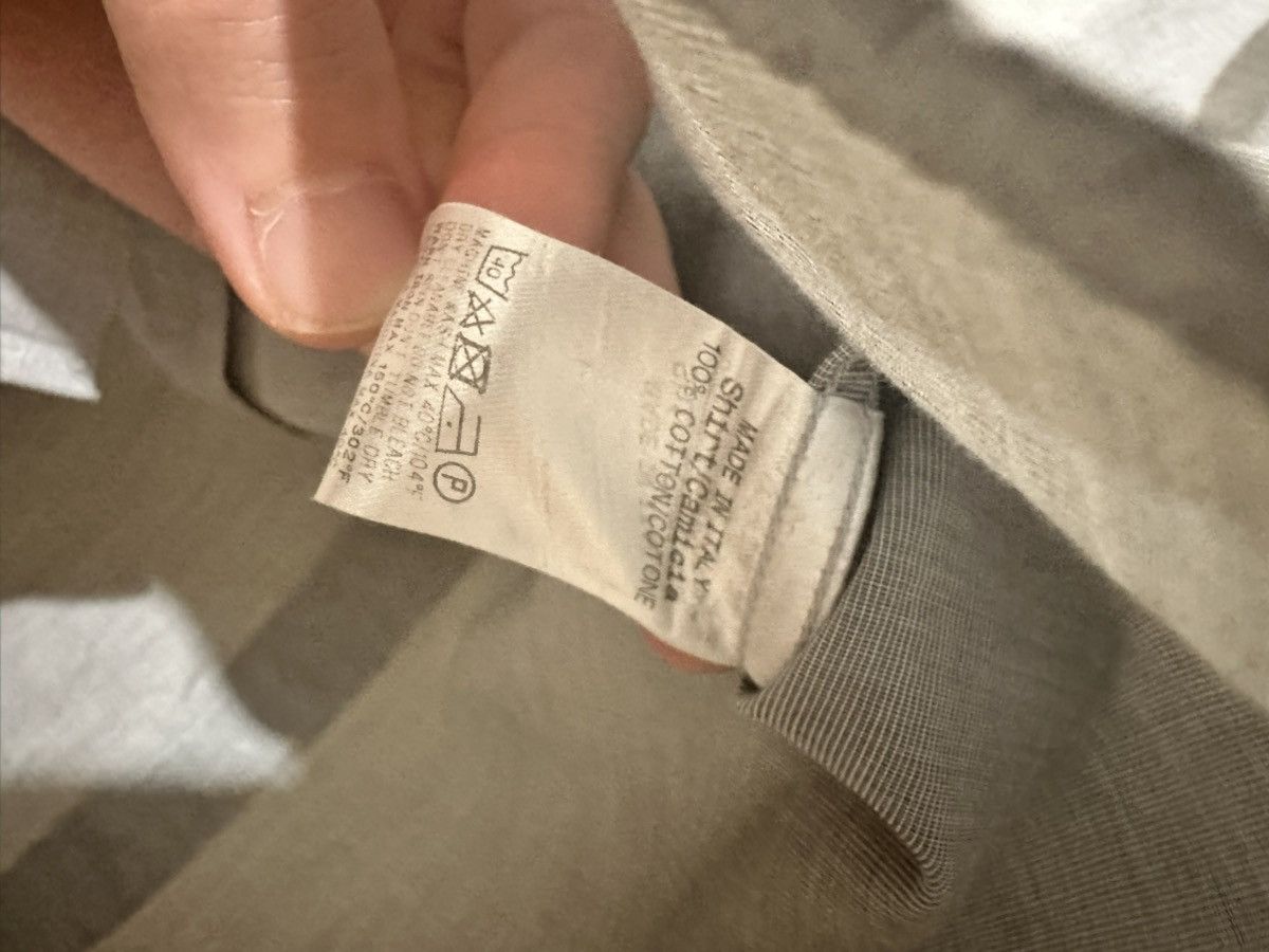 Gucci Gucci Button-Up Shirt Men’s Grey - Size S / Slim Size US S / EU 44-46 / 1 - 5 Thumbnail