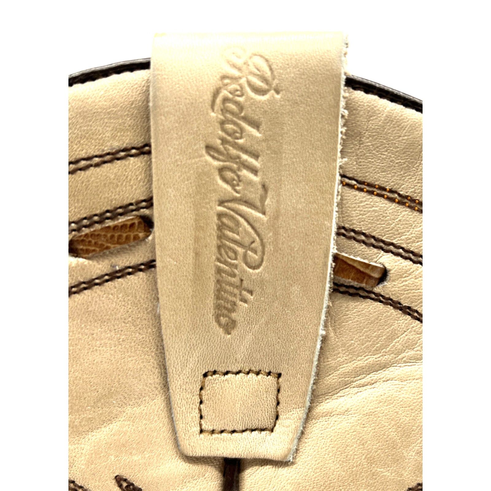 Valentino Rodolfo Valentino By Sancho Womens Boots 5.5 M Leather Western Cowgirl Cowboy Brown Embroidered Size US 6 / IT 36 - 5 Thumbnail