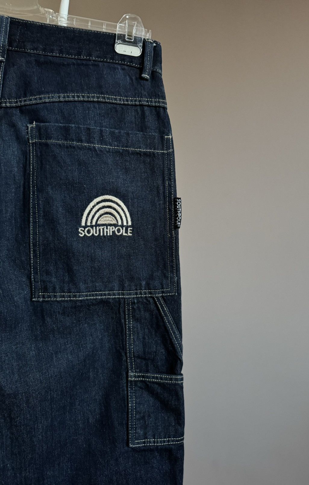 Southpole Southpole Denim Pants Hip Hop Baggy Work Jeans Y2K Size US 34 / EU 50 - 6 Thumbnail