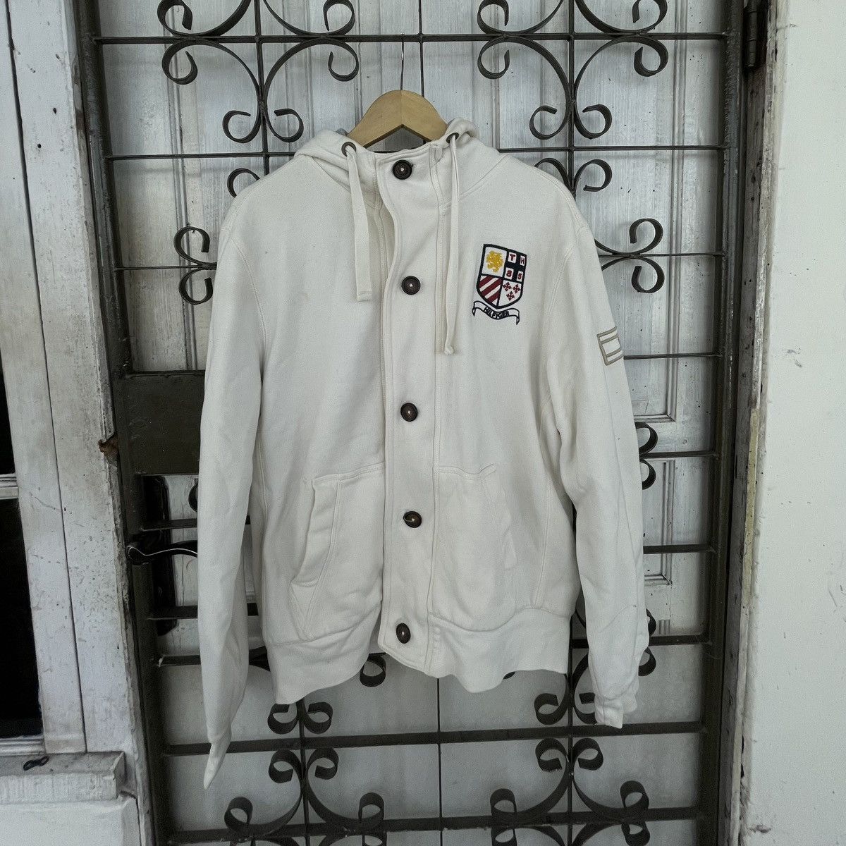 Tommy Hilfiger Tommy Hilfiger Zip with Button Hoodie Vintage Size US M / EU 48-50 / 2 - 1 Thumbnail