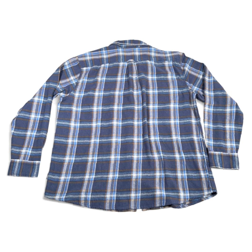 Eddie Bauer Eddie Bauer Shirt 2XL Blue Plaid Flannel Cotton Outdoor Canyon Workwear Womens? Size US XXL / EU 58 / 5 - 3 Thumbnail
