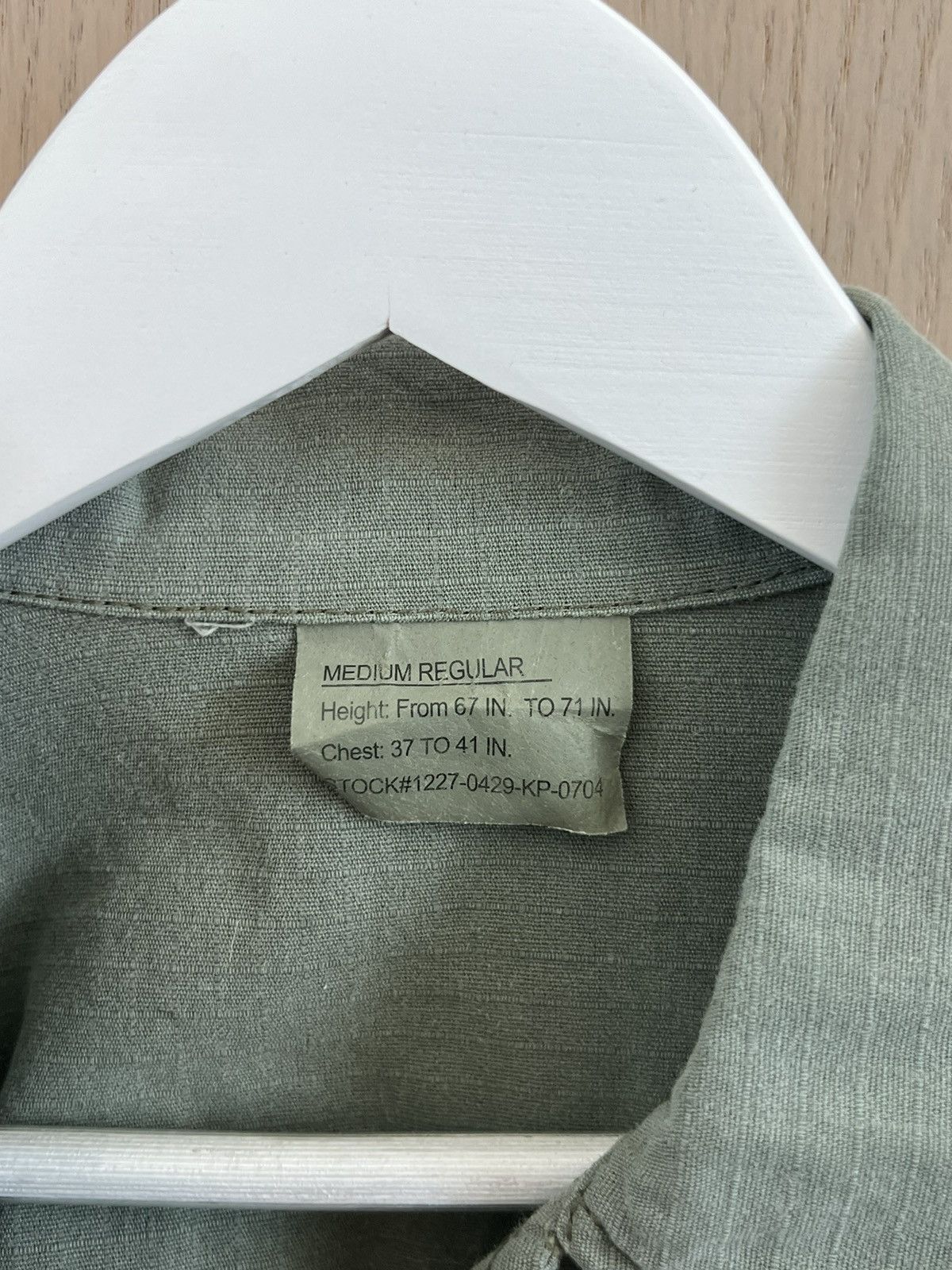 Japanese Brand × Vintage vintage military work shirt Size US M / EU 48-50 / 2 - 3 Thumbnail