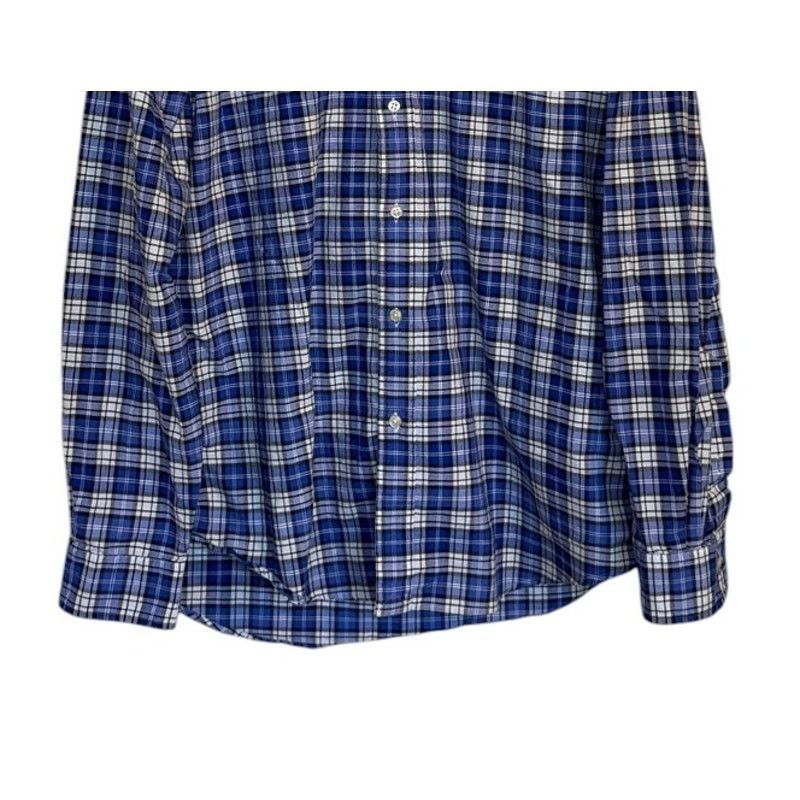 Ralph Lauren Ralph Lauren Shirt Men Large Blue Plaid Button Down Pony Size US L / EU 52-54 / 3 - 3 Thumbnail