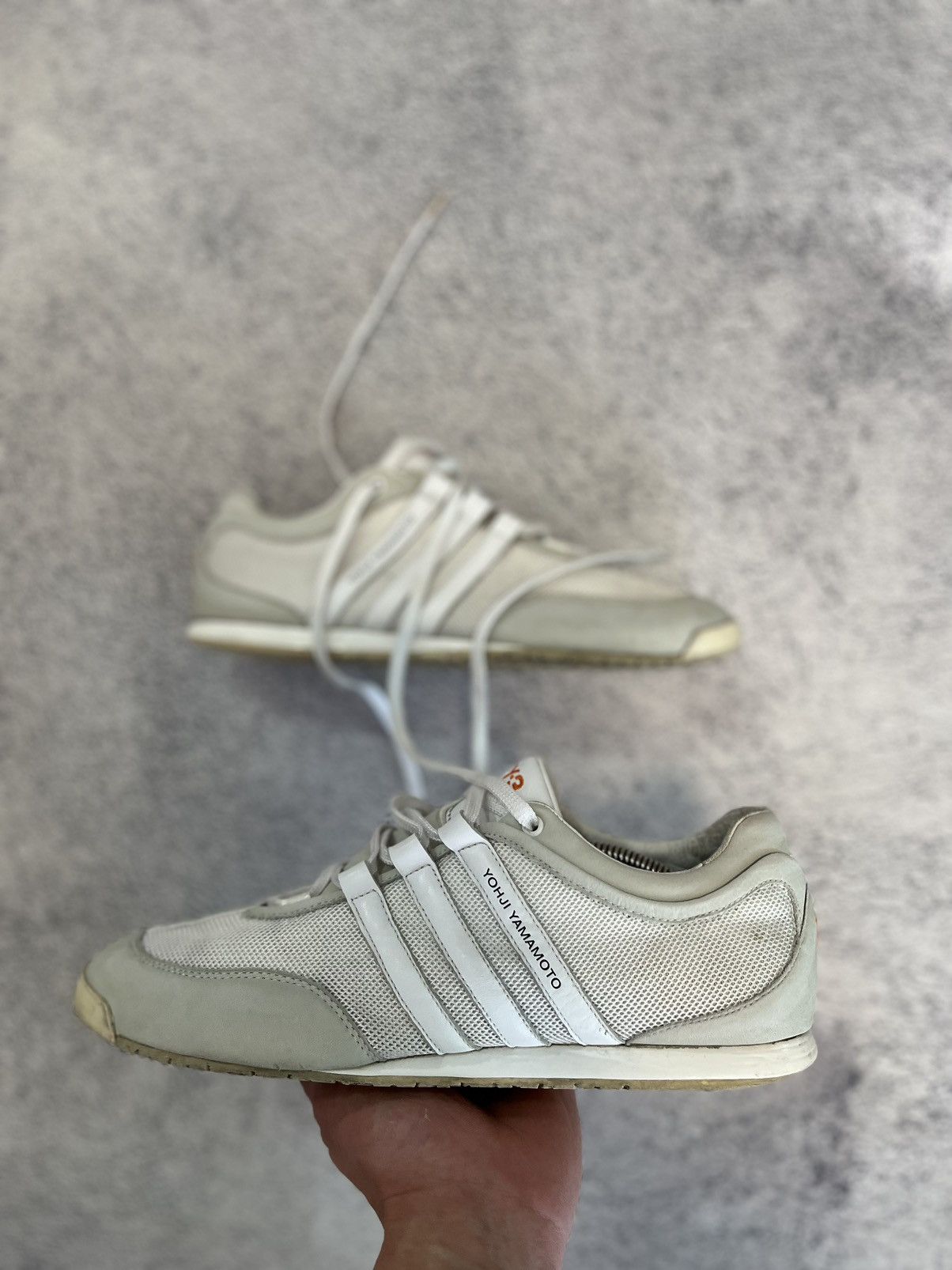 Adidas Yohji Yamamoto Y-3 Shoes Leather Sneakers Vintage