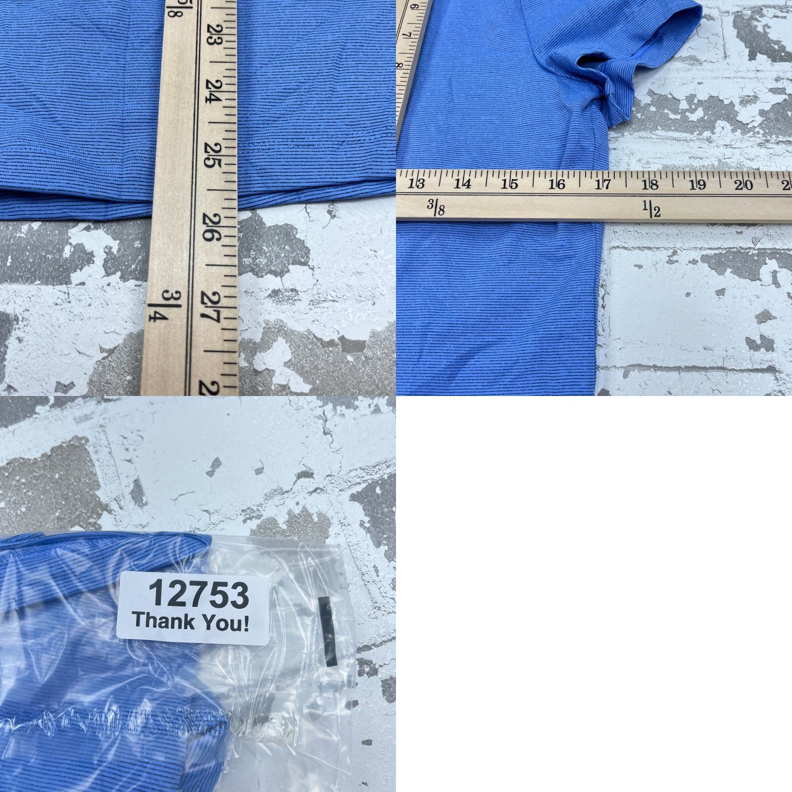 Nike Nike Polo Shirt Women Medium Blue Striped Dri Fit Performance Half Zip Polo Shirt Women Medium Blue Striped Dri Fit Half Zip Nike Size M / US 6-8 / IT 42-44 - 8 Thumbnail