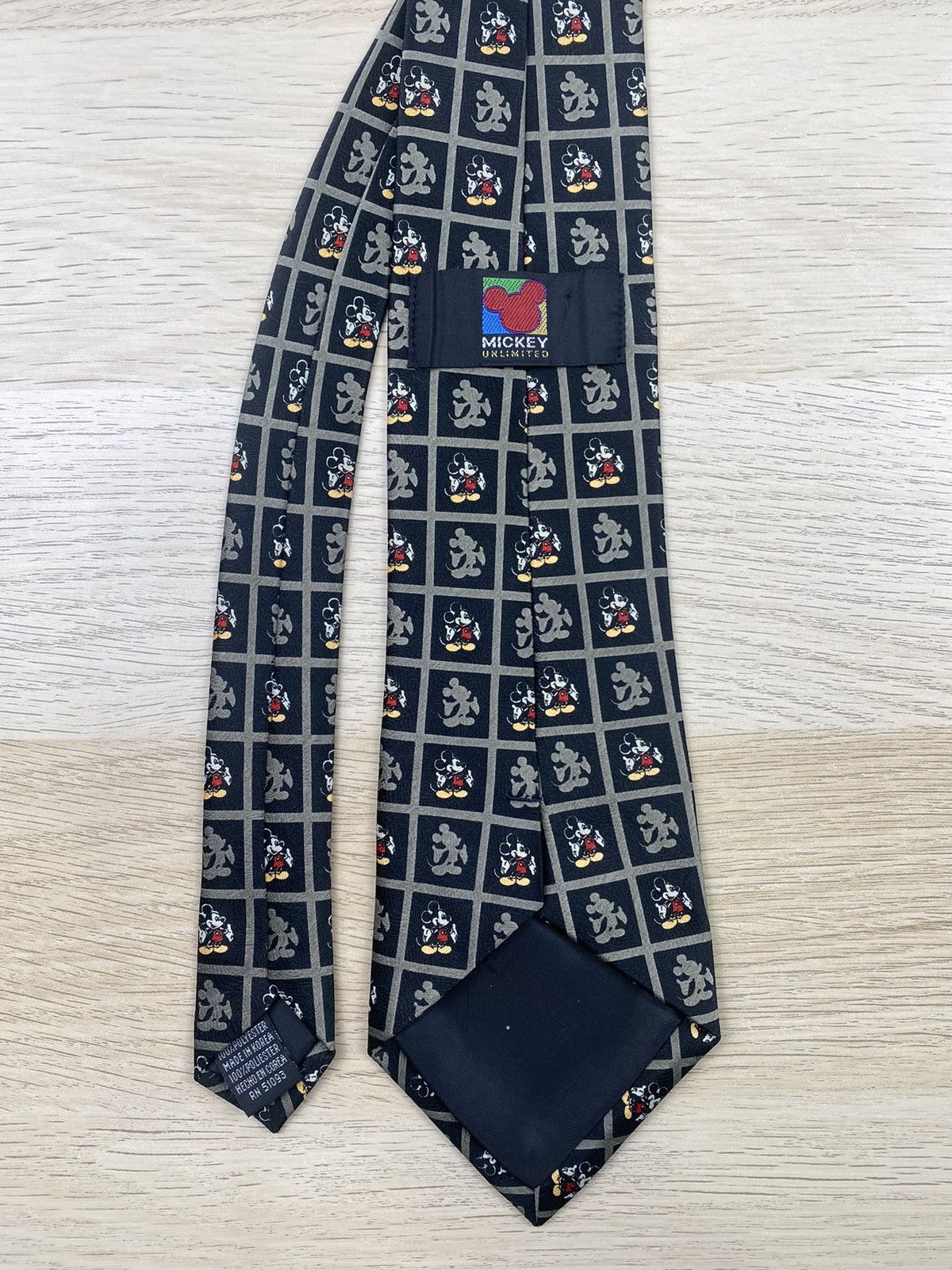 Mickey Mouse Mickey Polyester Tie T110 Size ONE SIZE - 5 Thumbnail