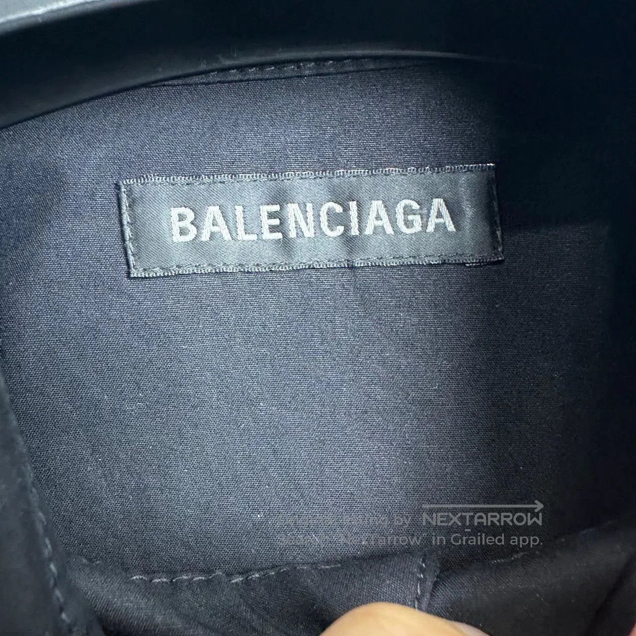 Balenciaga Balenciaga Classic Black Long Sleeve Shirt. Size US L / EU 52-54 / 3 - 3 Thumbnail