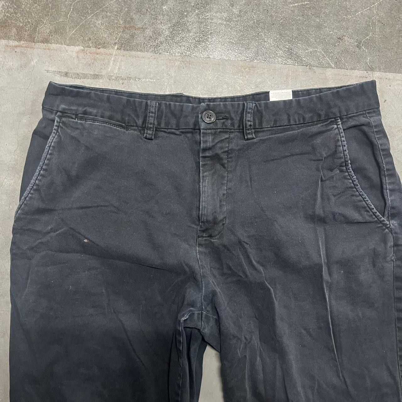 Vintage Crazy Vintage Y2K/2000s Baggy Ultimate Loose Black Trousers Pants! Size US 34 / EU 50 - 4 Thumbnail