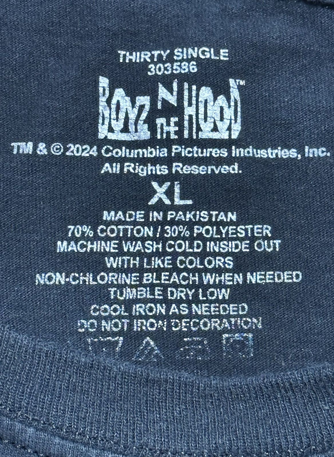 Rap Tees Boyz N The Hood shirt Size US XL / EU 56 / 4 - 7 Thumbnail