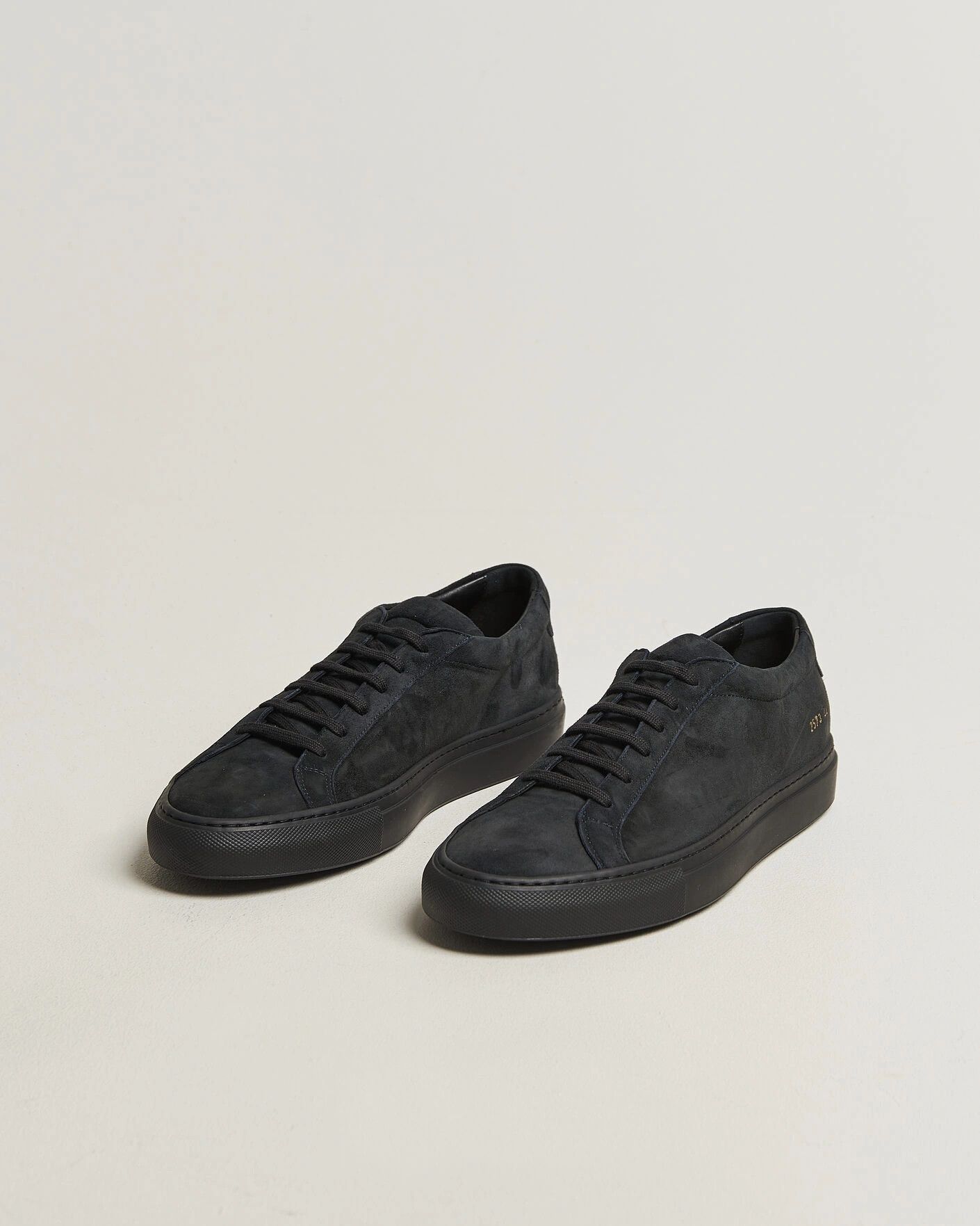 Common Projects Achilles Premium Suede Off Black 2573 0514 US 9 Size US 9 / EU 42 - 3 Thumbnail