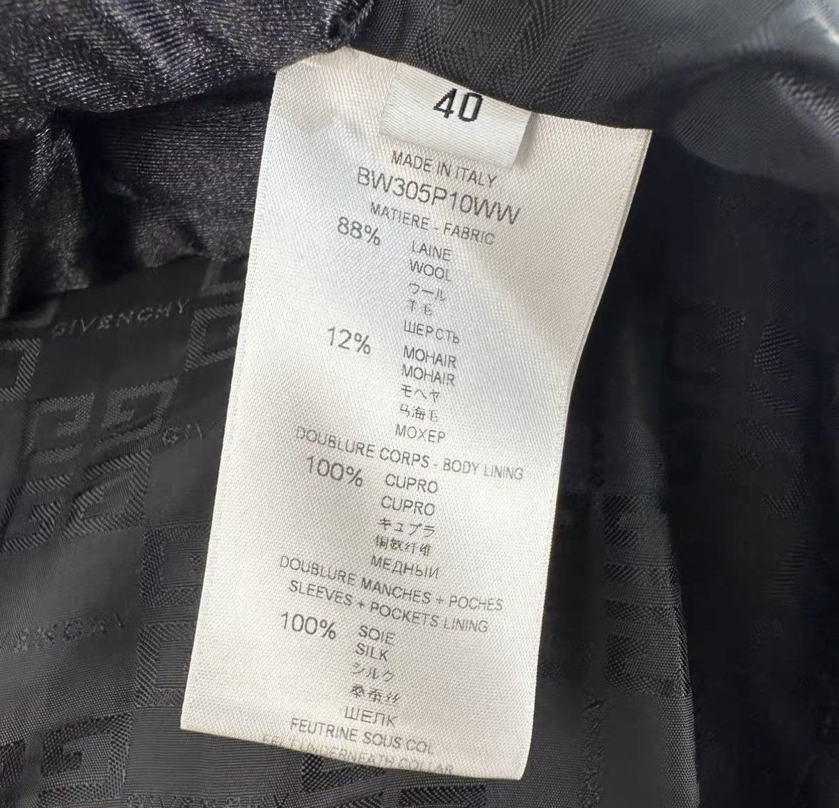 Givenchy Givenchy Check Blazer J42 Size M / US 6-8 / IT 42-44 - 5 Thumbnail