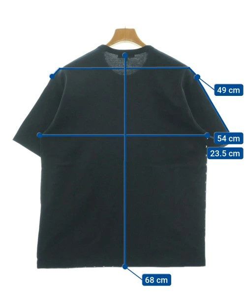Comme des Garcons Homme T-Shirts Dots Short Sleeve Crewneck Cotton Black x White Size US M / EU 48-50 / 2 - 3 Thumbnail