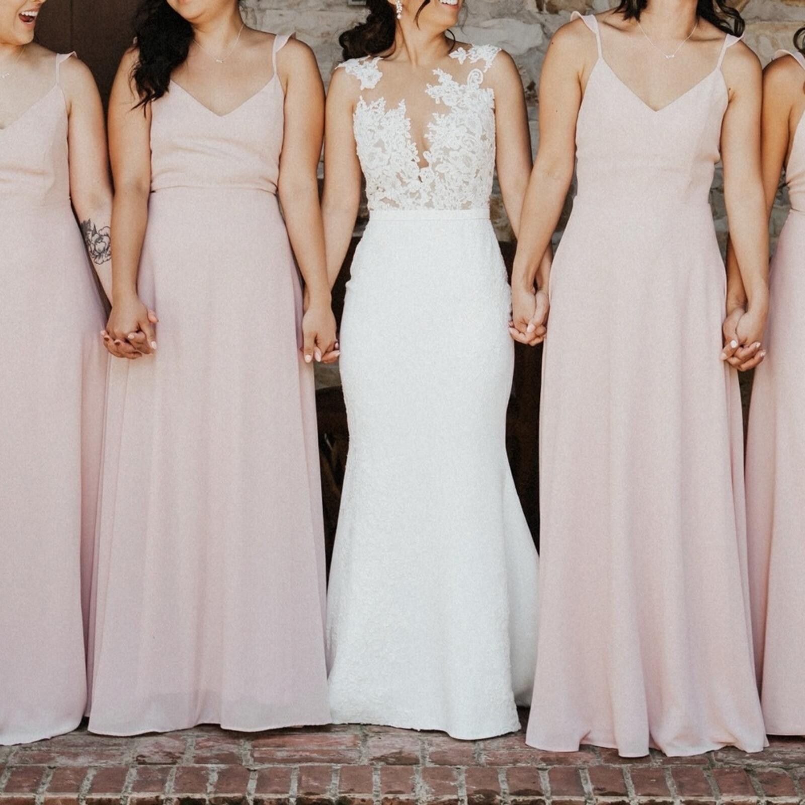 Lulus Lulus / Meteoric Rise Blush Maxi Dress / small / blush pink Size S / US 4 / IT 40 - 9 Thumbnail