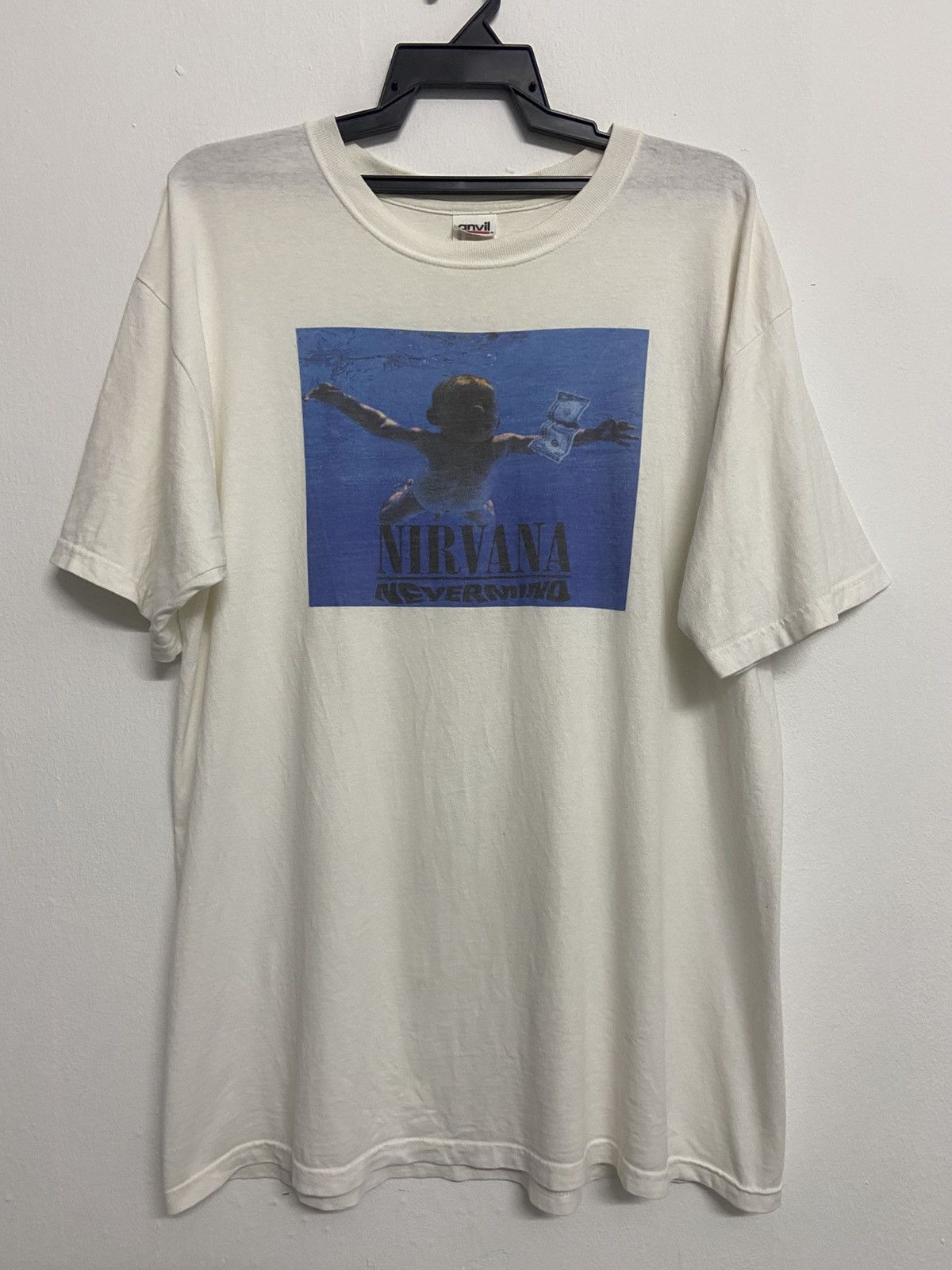 Band Tees Vintage Nirvana Nevermind tee by anvil Size US L / EU 52-54 / 3 - 1 Thumbnail