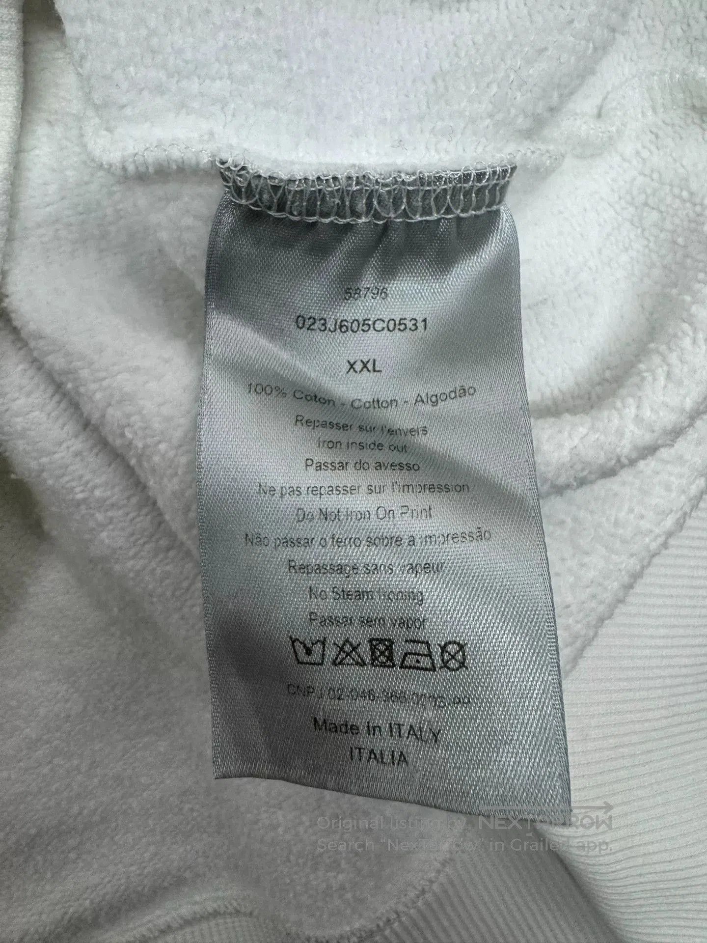 Dior dior x daniel ararahm crystal hoodie. Size US XXL / EU 58 / 5 - 5 Thumbnail