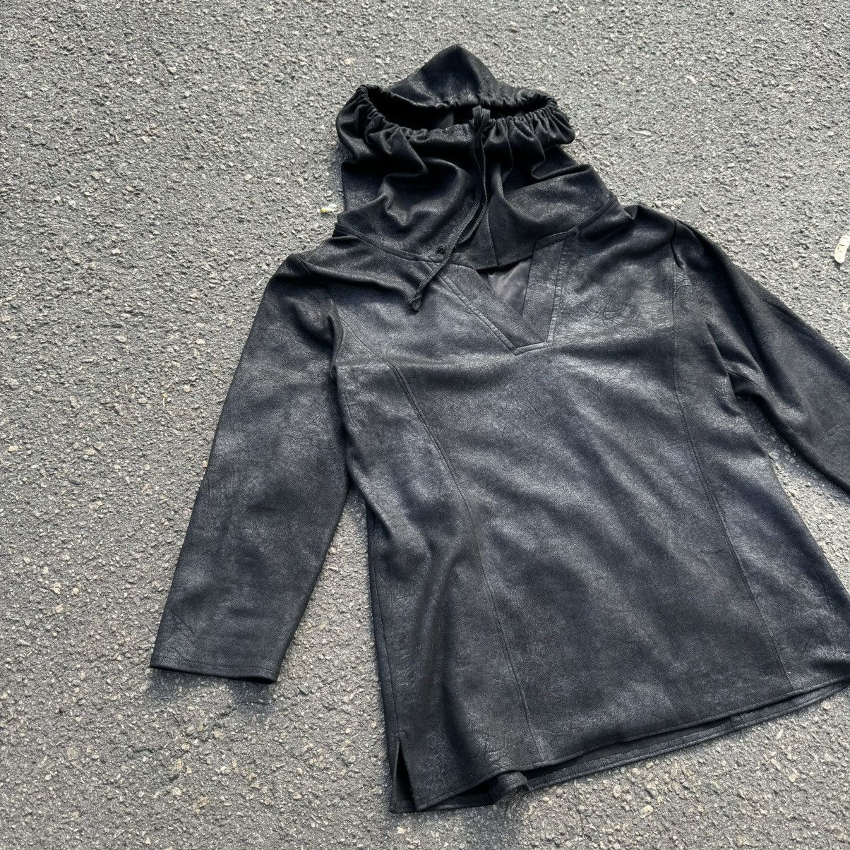 Designer × Japanese Brand opium leather hoodie womans rick owens style Size M / US 6-8 / IT 42-44 - 2 Thumbnail