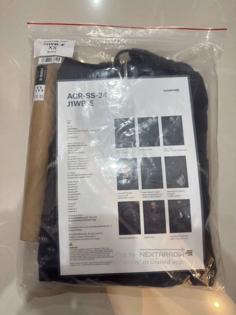 Acronym Acronym Charge coat Size US XS / EU 42 / 0 - 6 Thumbnail
