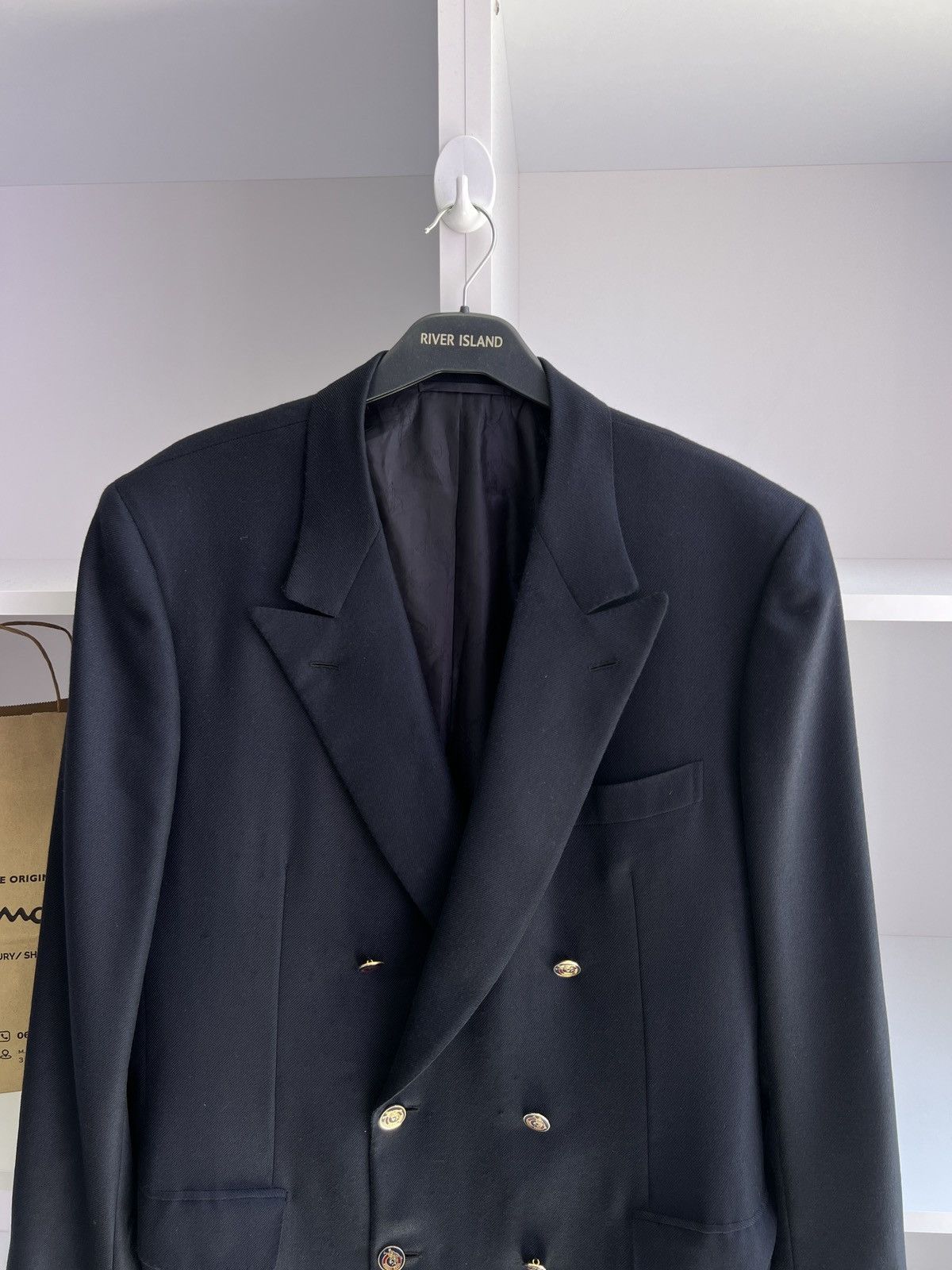 Brioni × Vintage Vintage Brioni Luxury Blazer Size 54L - 4 Thumbnail