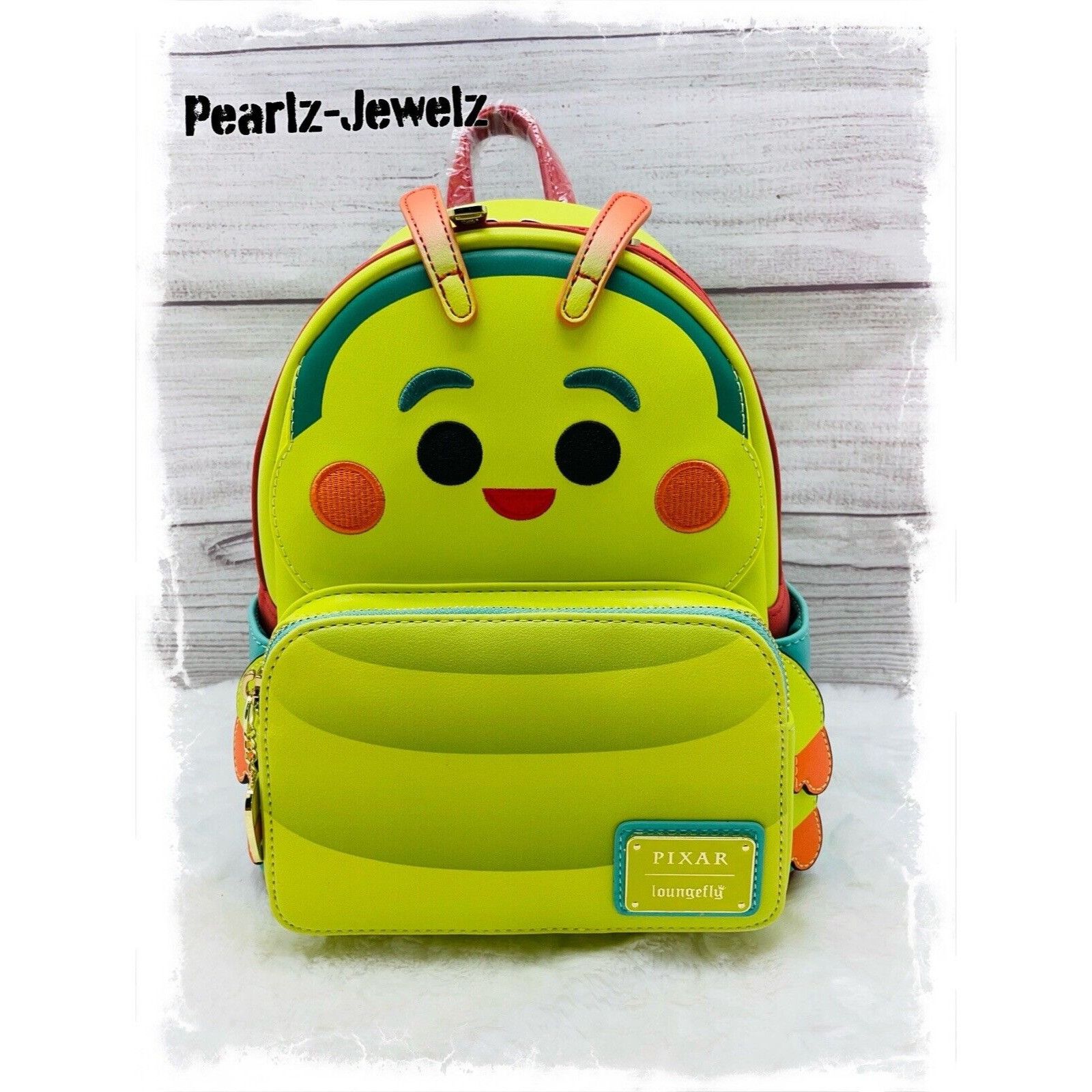 Disney Loungefly Disney A Bugs Life Heimlich Figural Cosplay Caterp Size ONE SIZE - 1 Thumbnail