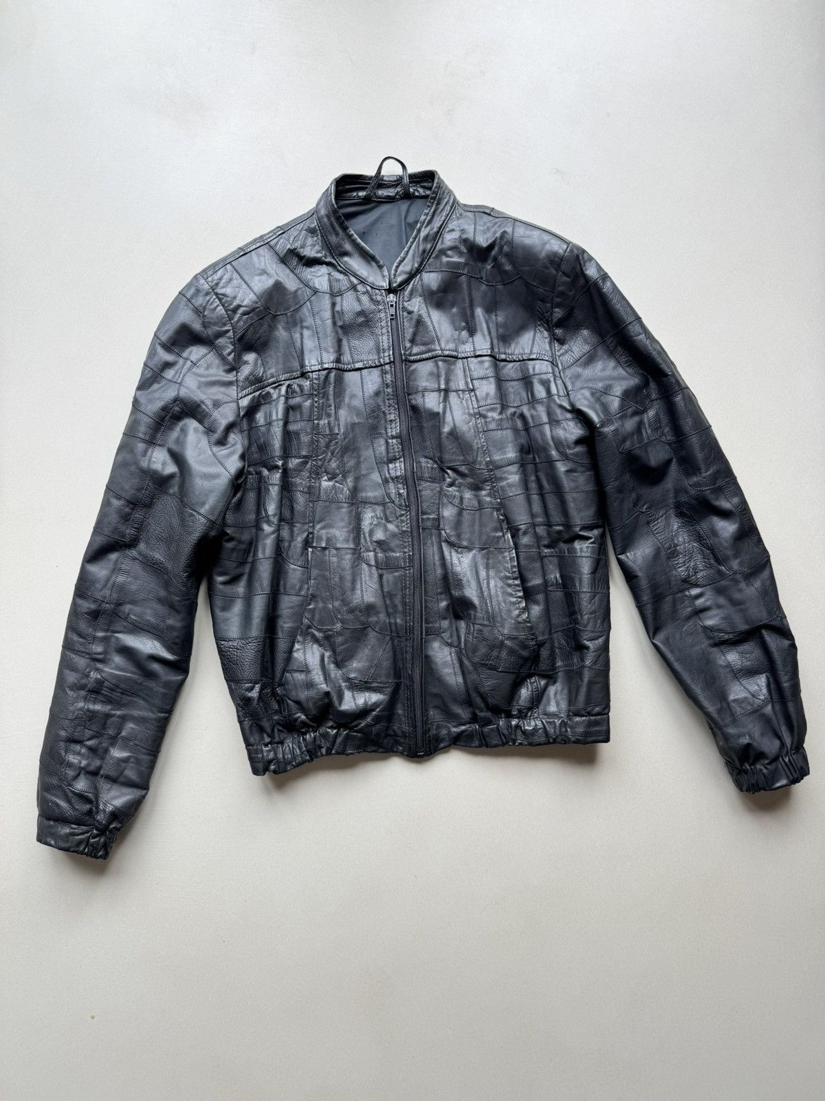 Japanese Brand × Leather Jacket × Vintage Vintage 90's