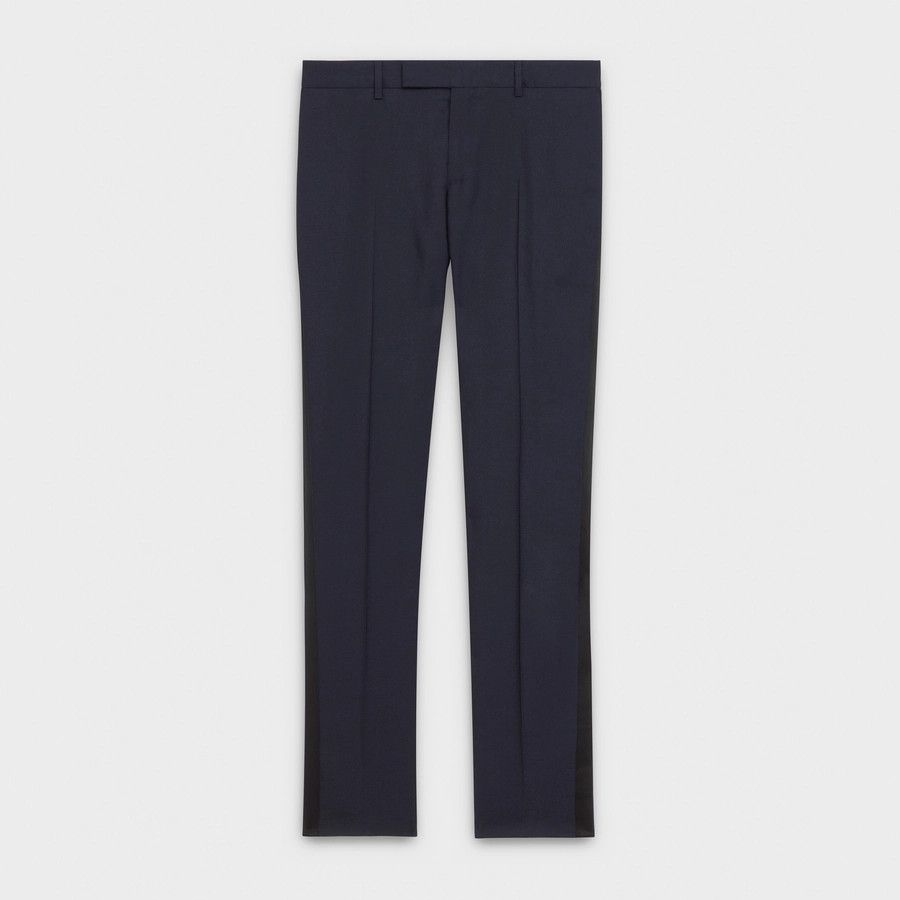 image of Celine O1Bcso1Str0124 2P096029D.07Mr Pant In Navy, Men's (Size 38)