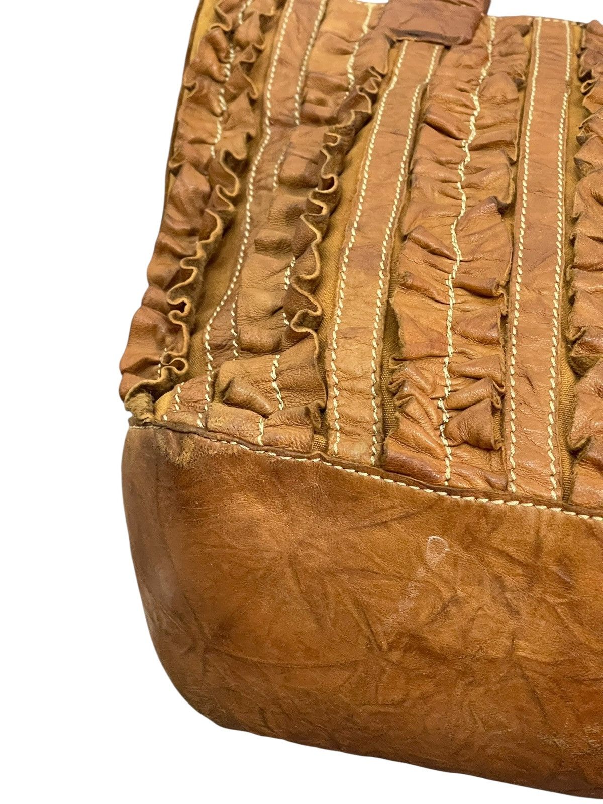 Genuine Leather Full Leather Patina La Pignon Tote Shoulder Bag 7🟩 Size ONE SIZE - 7 Thumbnail