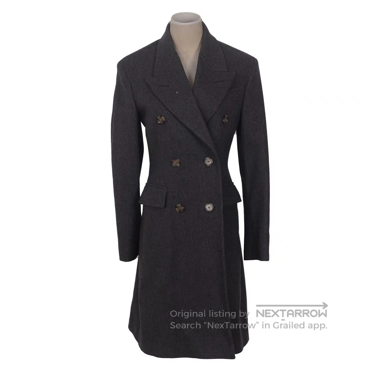 Burberry Burberry Gray Wool Coat Size 36. Size XS / US 0-2 / IT 36-38 - 1 Thumbnail