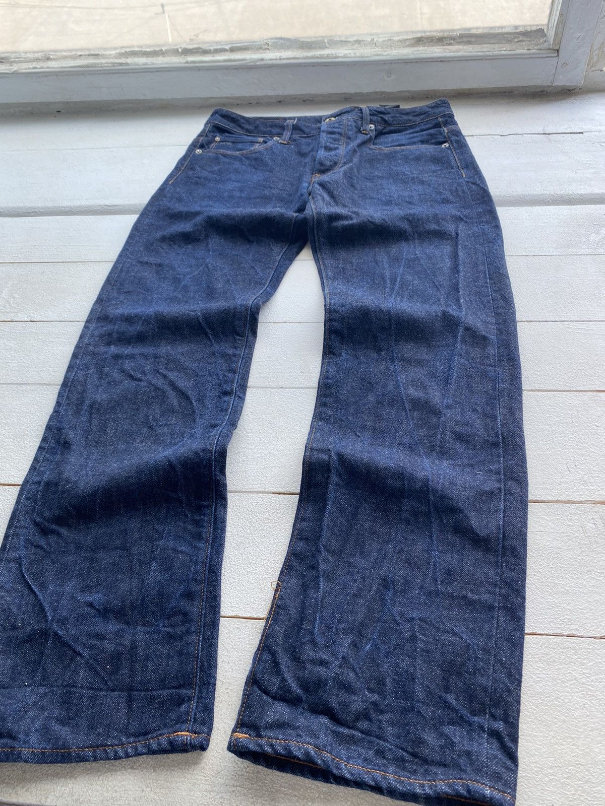 G-Star 🔗G Star opium punk 3301 straight mens jeans rock emo goth Size US 32 / EU 48 - 4 Thumbnail