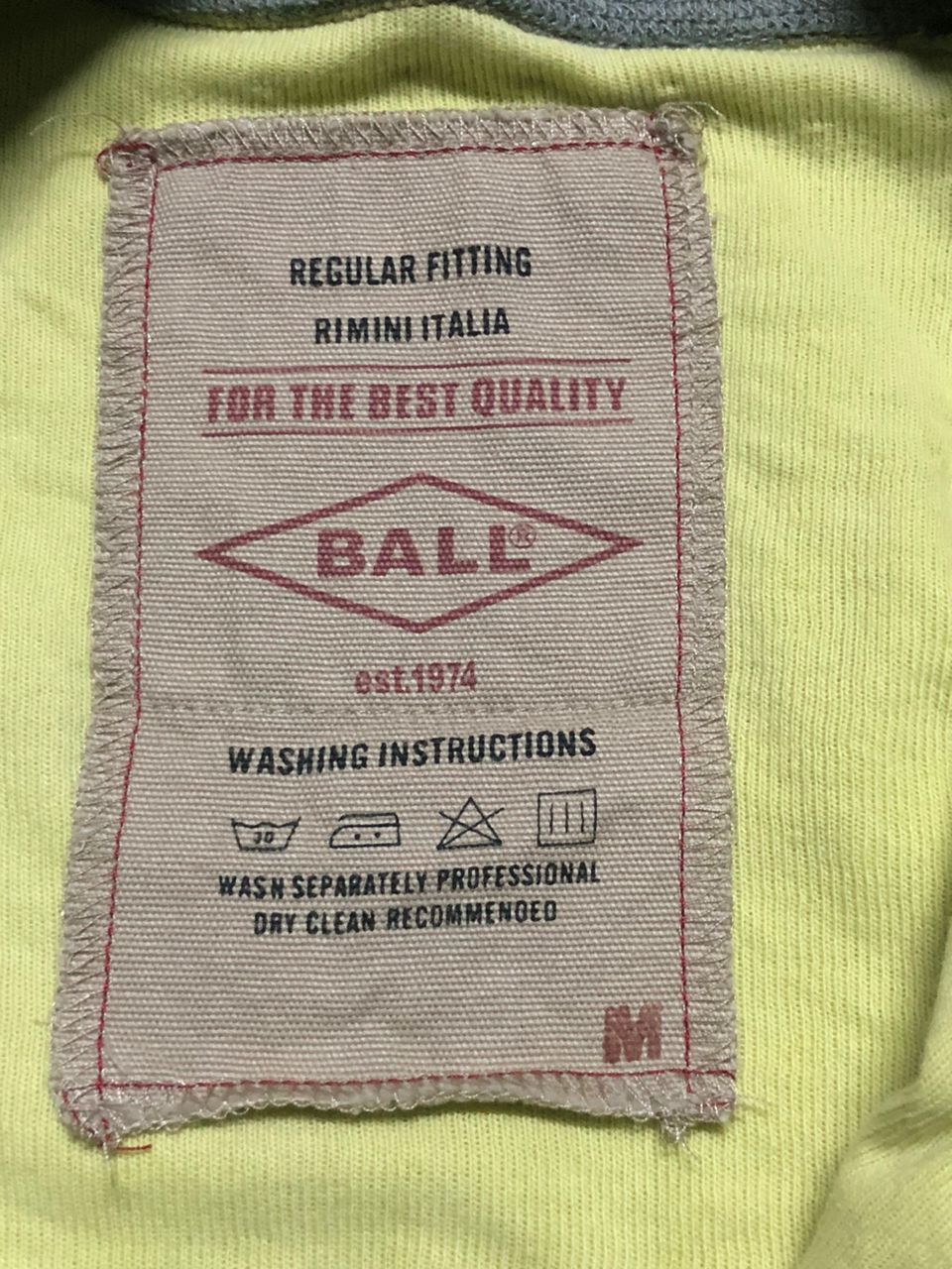 Vintage Ball Collared Zipper Sweater With Patch Rare Design