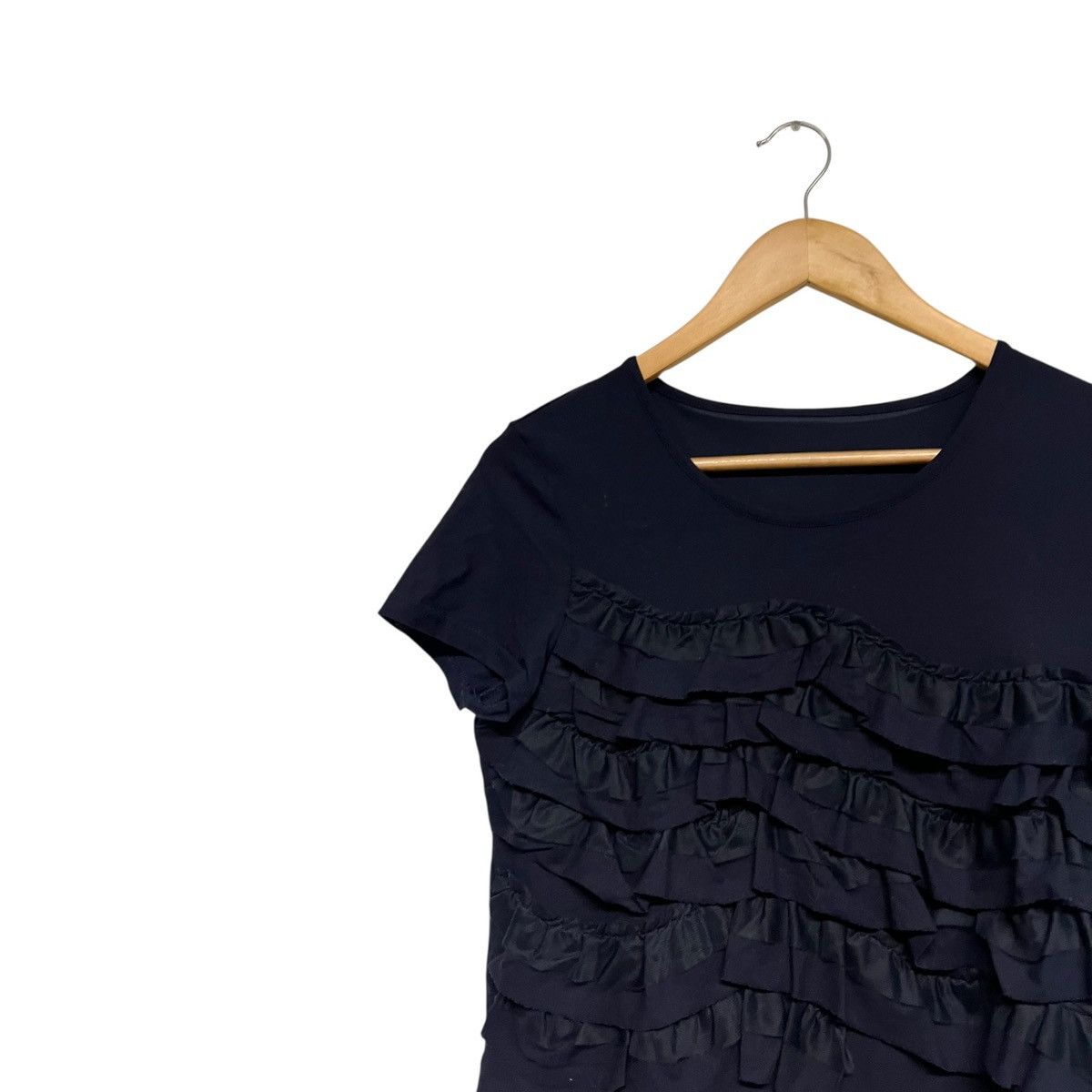 Japanese Brand Ritsuko shirahama ruffle frill shirt Size M / US 6-8 / IT 42-44 - 2 Thumbnail