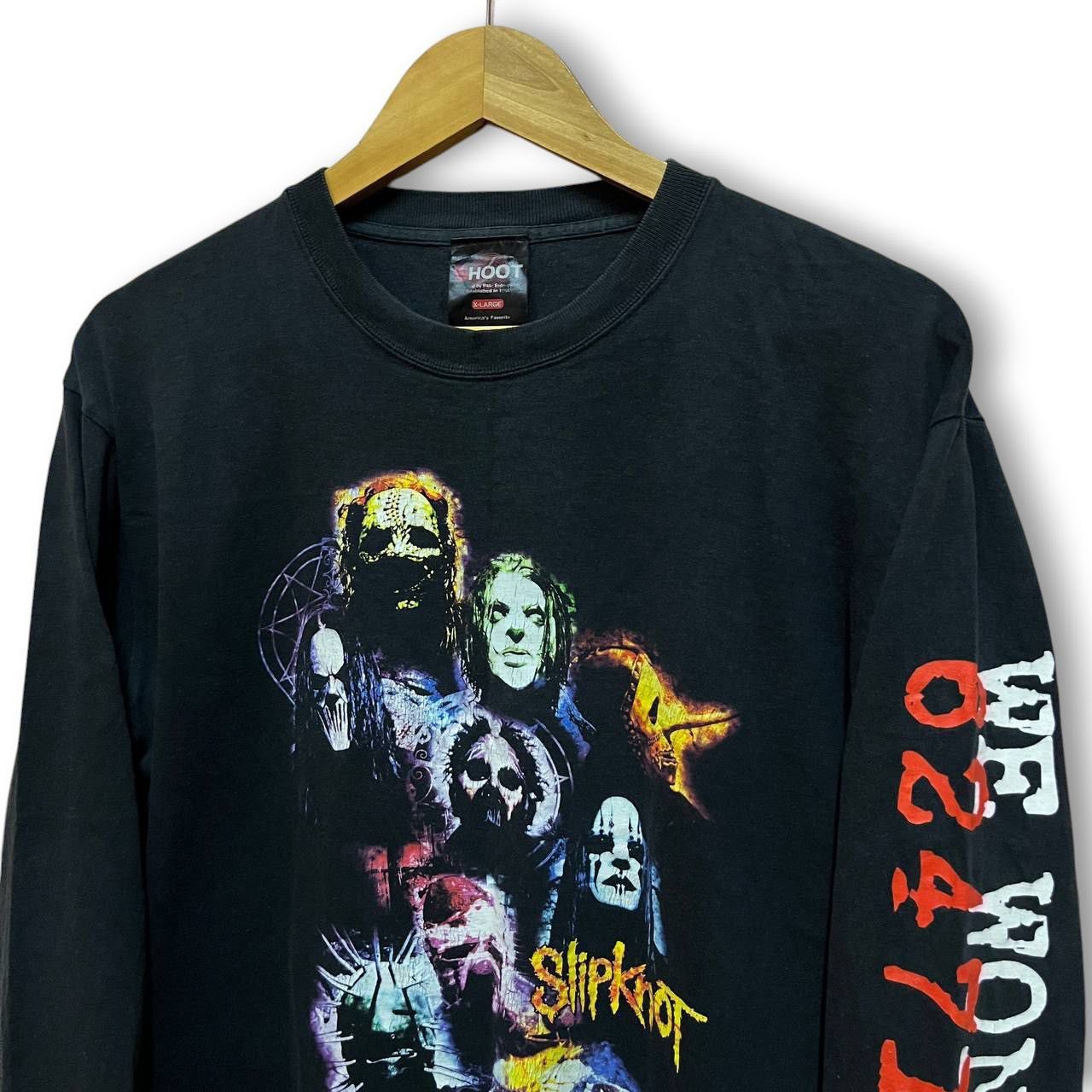 Band Tees × Slipknot × Vintage Vintage Slipknot We Won’t Die Long Sleeve Size US XL / EU 56 / 4 - 4 Thumbnail
