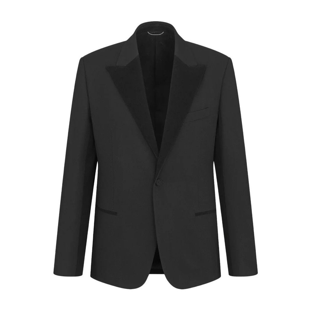 Dior DIOR $3400 Black Wool Corduroy Jacket New & Authentic (Men's Size US M / EU 48-50 / 2 - 1 Thumbnail