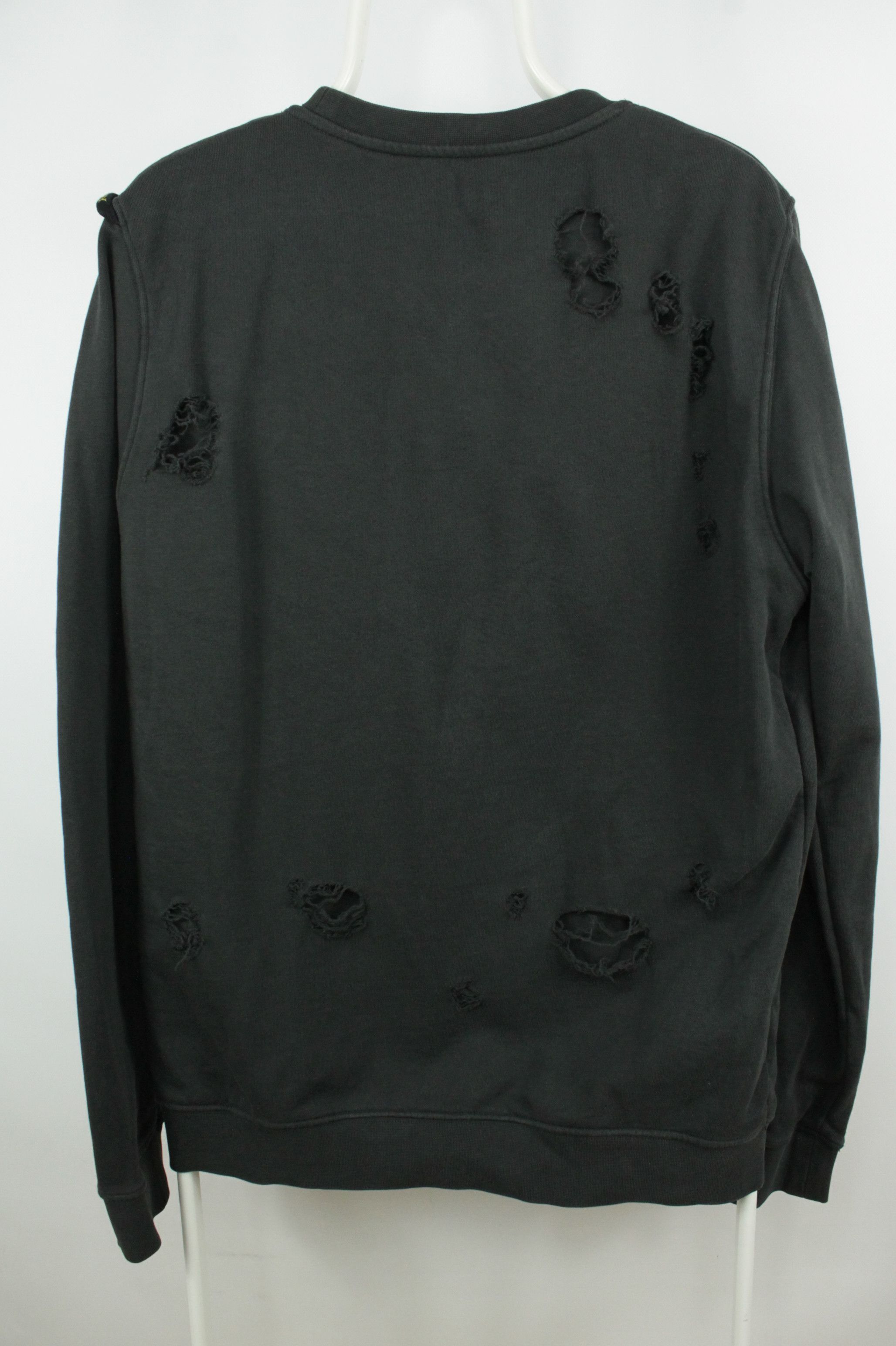 Replay Replay Limited Edition Ripped Patched Crewneck Sweatshirt Size US L / EU 52-54 / 3 - 6 Thumbnail