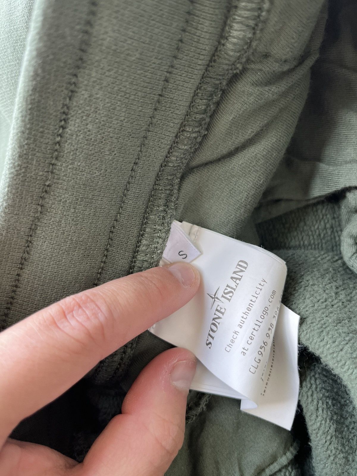 Stone Island Stone Island Army Green Sweatpants Size US 32 / EU 48 - 4 Thumbnail