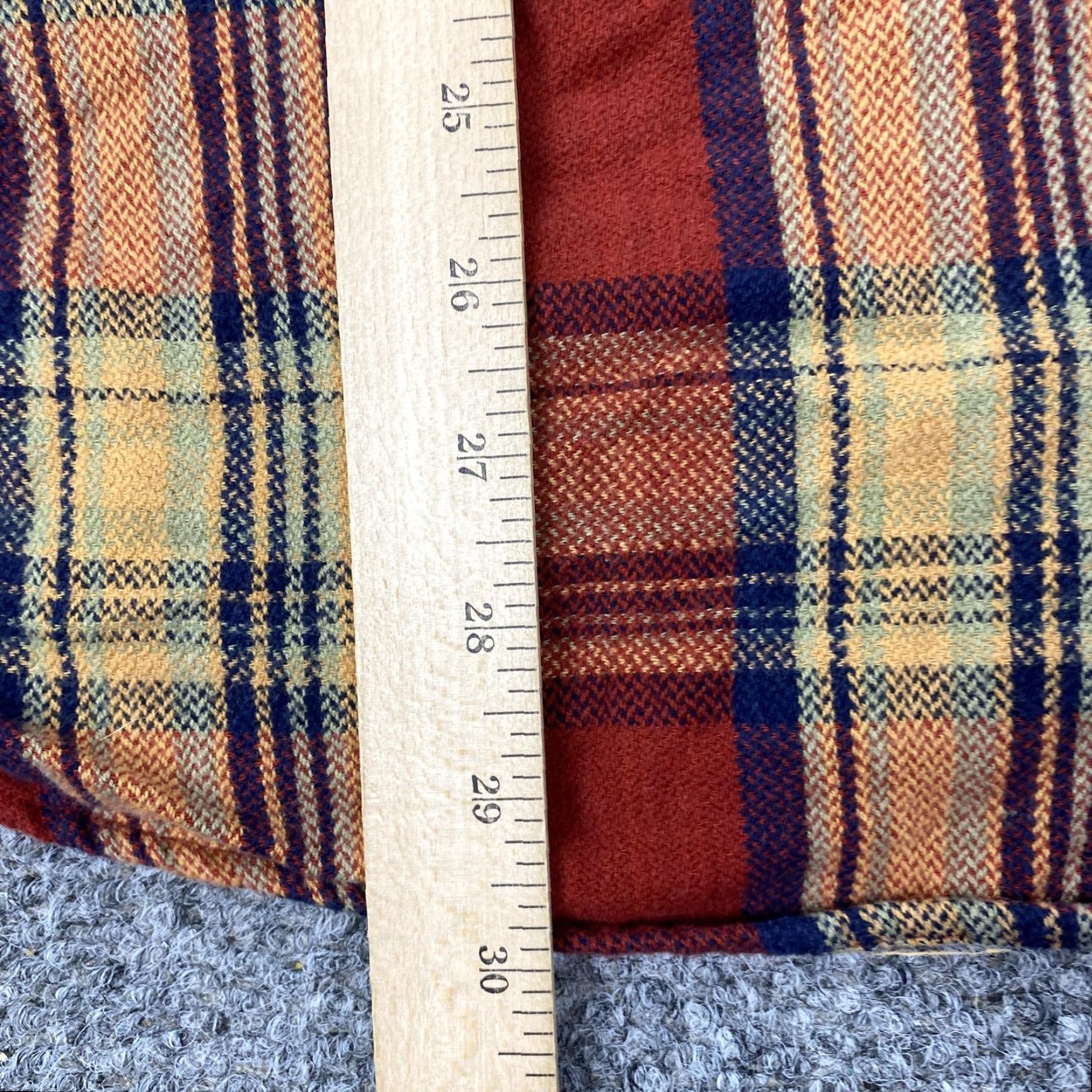 Vintage Woolrich Flannel Shirt Mens XL Orange Plaid Long Sleeve Button-Up Outdoor Size US XL / EU 56 / 4 - 7 Thumbnail