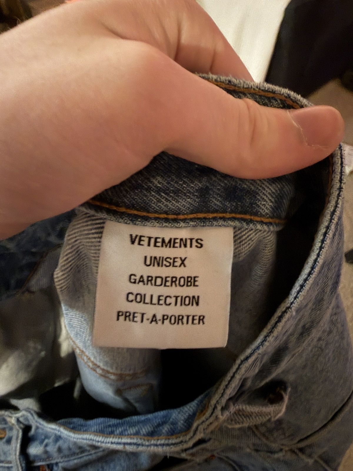 Vetements Vetements big shape doodle jeans Size US 30 / EU 46 - 10 Thumbnail