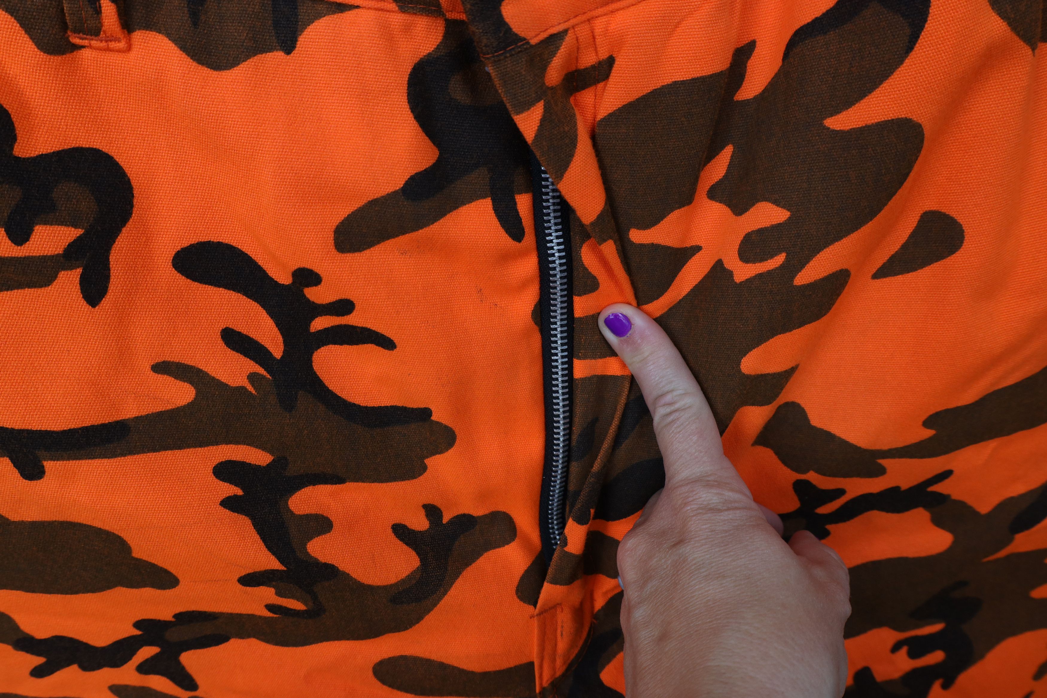 Vintage Vintage 70s Streetwear Quilted Hunting Pants Camouflage USA Size US 42 / EU 58 - 7 Thumbnail