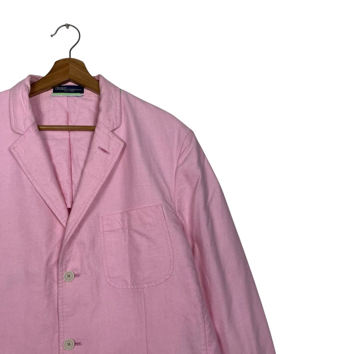 Polo Ralph Lauren Vtg Polo Ralph Lauren Pink Casual Jacket Size US M / EU 48-50 / 2 - 5 Thumbnail