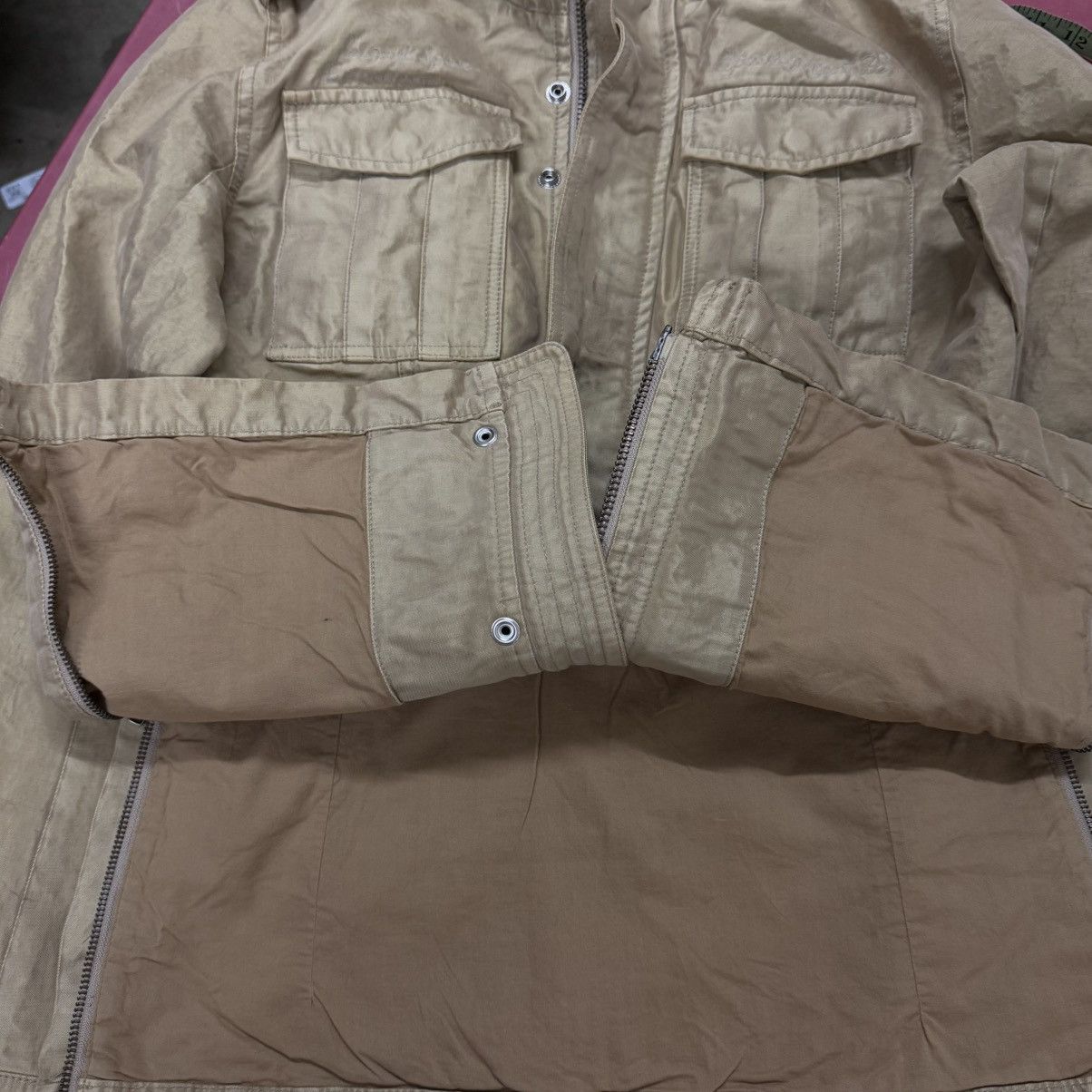Diesel Diesel Metallic Tactical Utility Jacket Size US M / EU 48-50 / 2 - 9 Thumbnail
