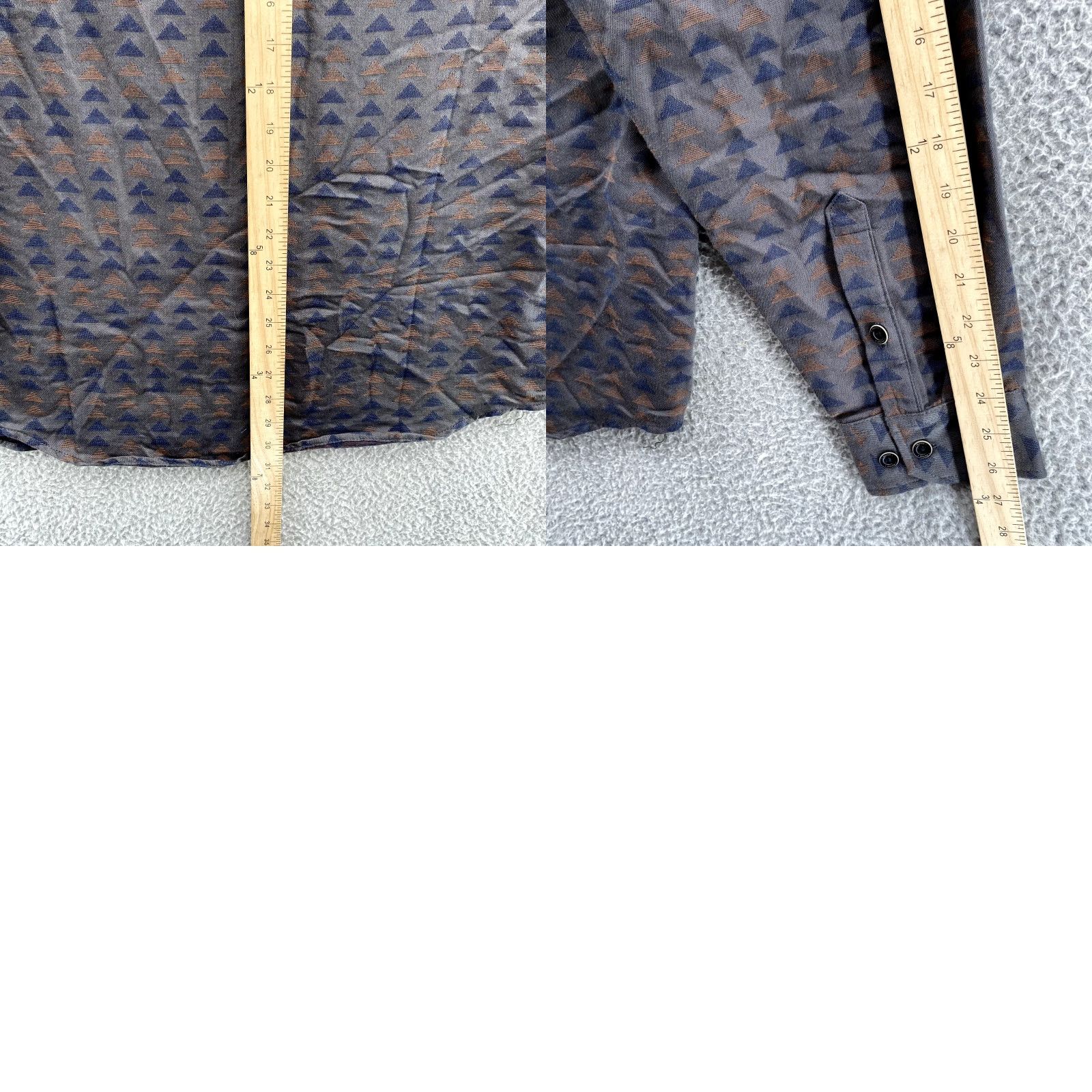 Marmot Marmot Shirt Adult Large Gray For Life Aztec Print Flannel Casual Outdoor Men's Size US L / EU 52-54 / 3 - 9 Thumbnail