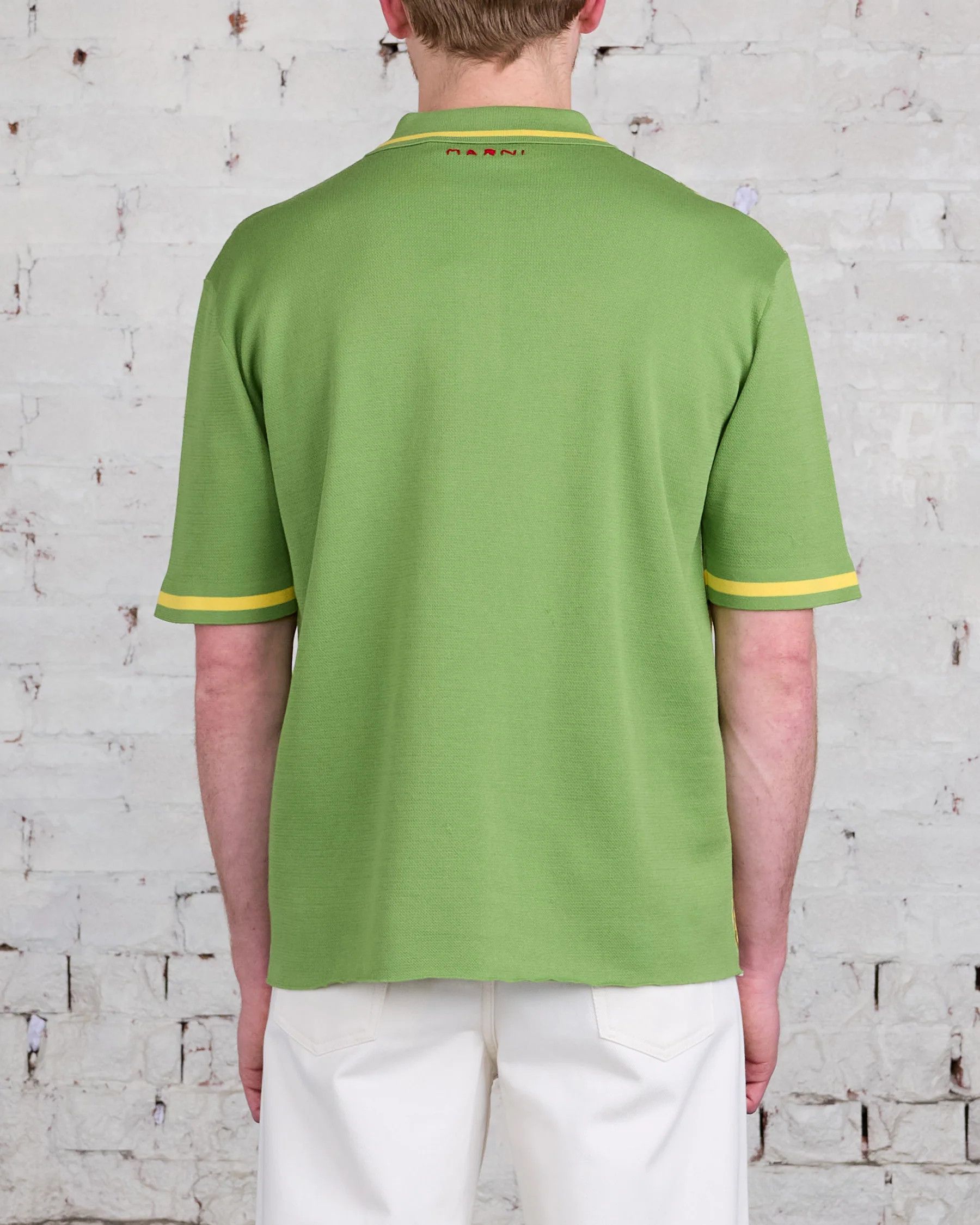 Marni oc11z0525 Light Cotton Check Polo in Multicolor Size US M / EU 48-50 / 2 - 5 Thumbnail