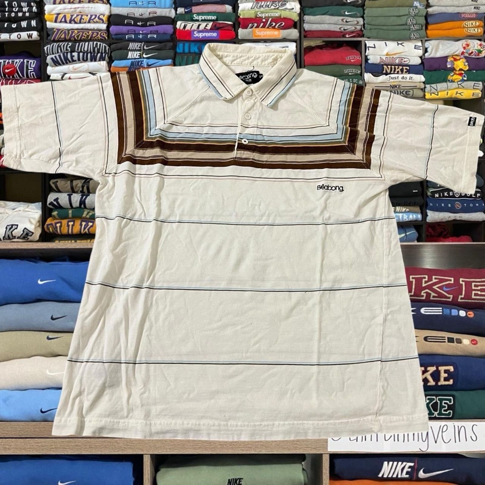 Billabong Y2K Billabong Sweatshirt/Jacket/Shirt Size US L / EU 52-54 / 3 - 1 Thumbnail